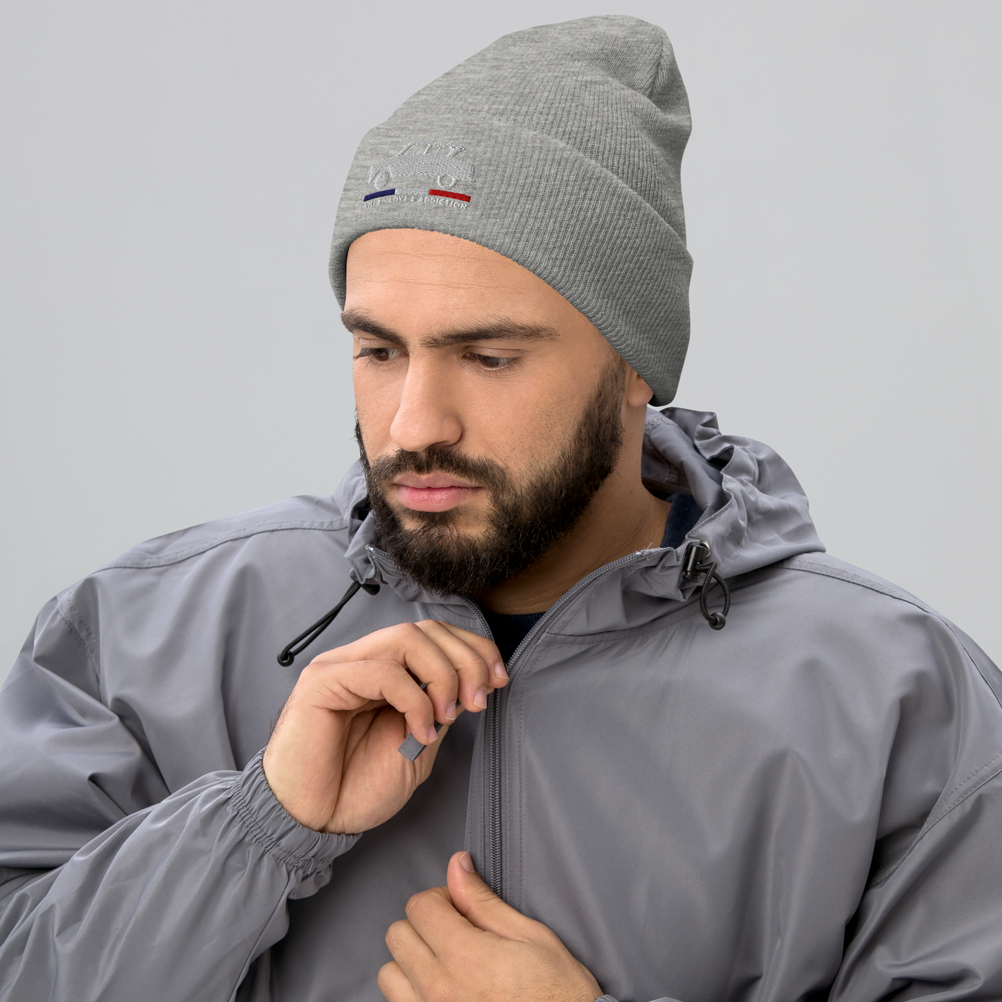 Beanie “Ami 6 – Love & Addiction” | Warme stijl met Franse retro flair