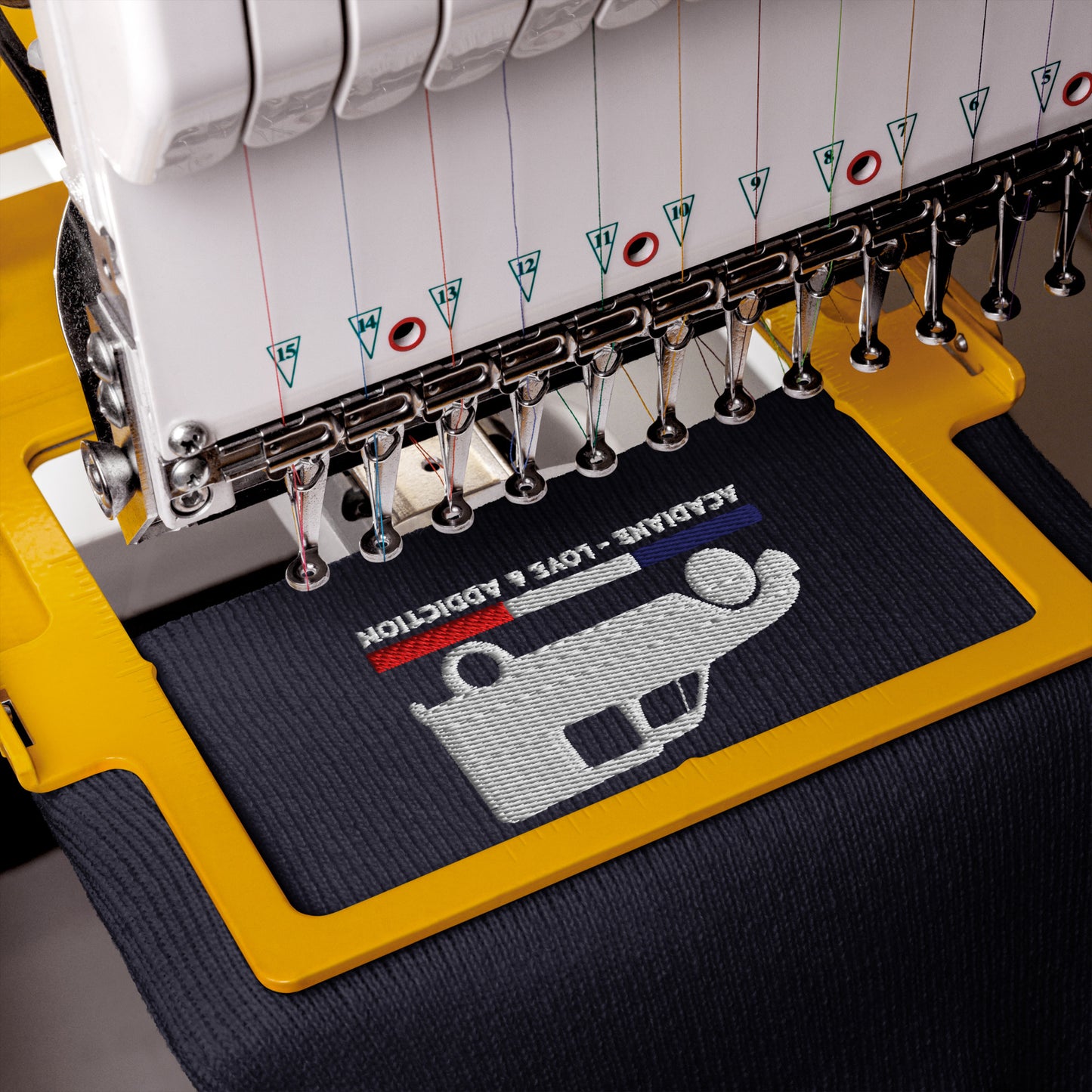 Beanie "Acadiane – Love & Addiction" | Retro Citroën style for cold days