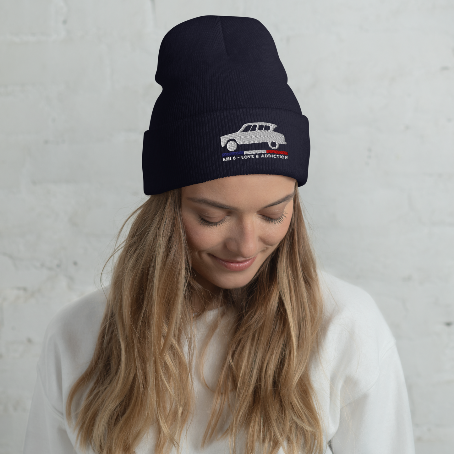 Beanie “Ami 6 – Love & Addiction” | Warme stijl met Franse retro flair