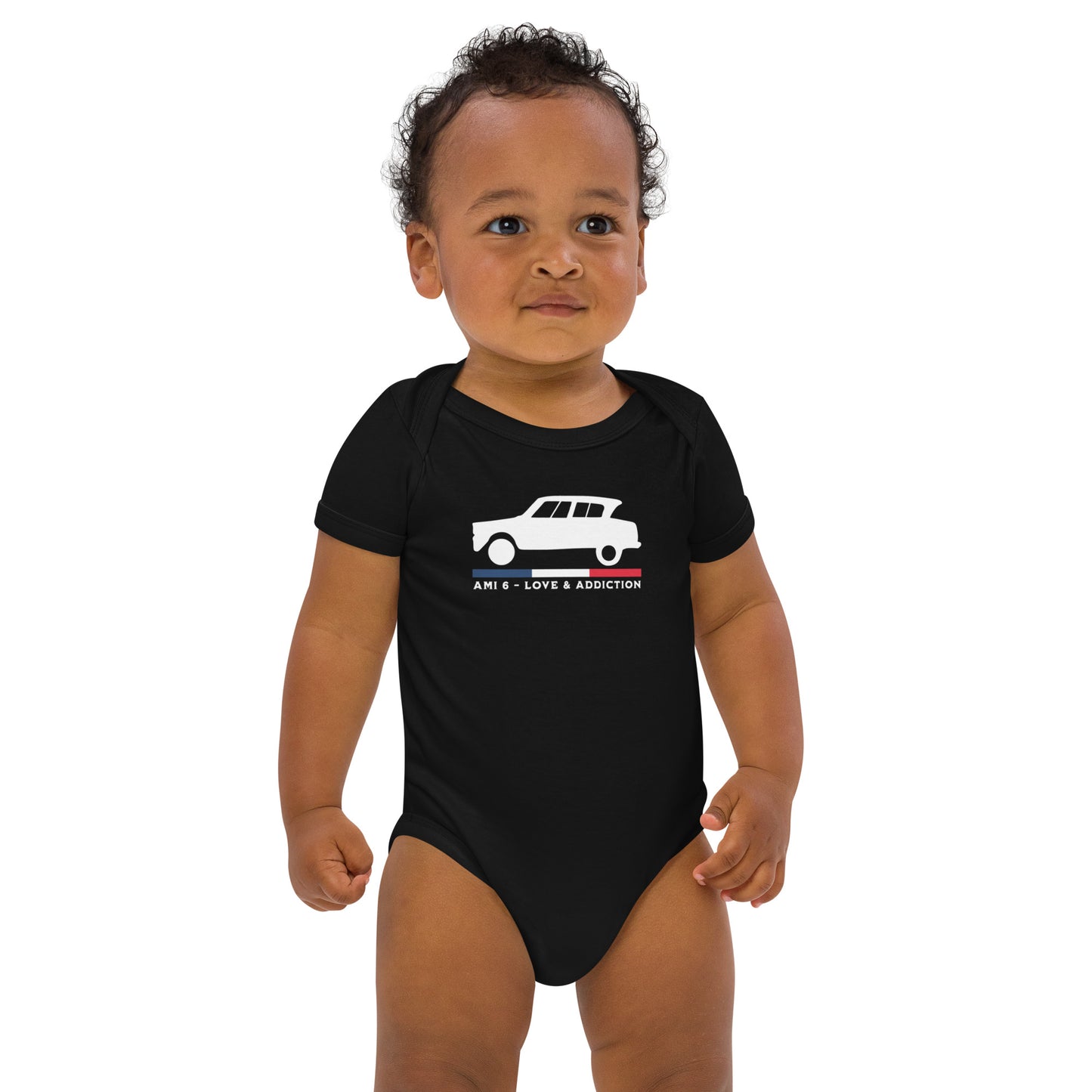 Organic Baby Romper – Citroën Ami 6 “Love & Addiction”