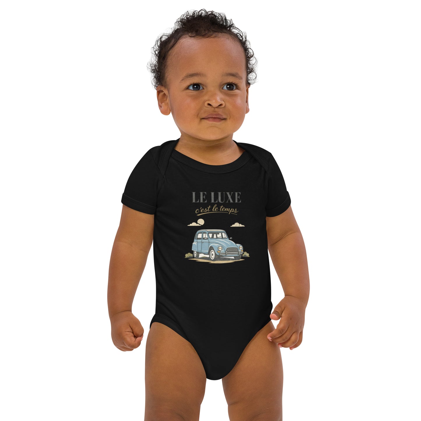 Le Luxe Baby Bodysuit in Organic Cotton – Citroën Dyane | Timeless French Style