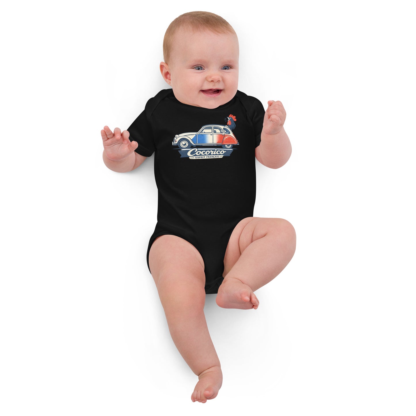 Body Bébé Citroën 2CV Cocorico – Esprit Français Design | Collections spéciales