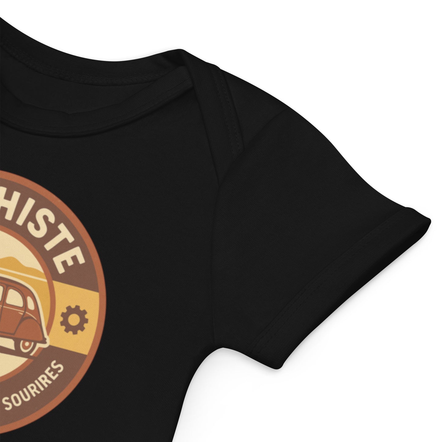 Body bébé bio – Deuchiste Pur Jus Retro Design