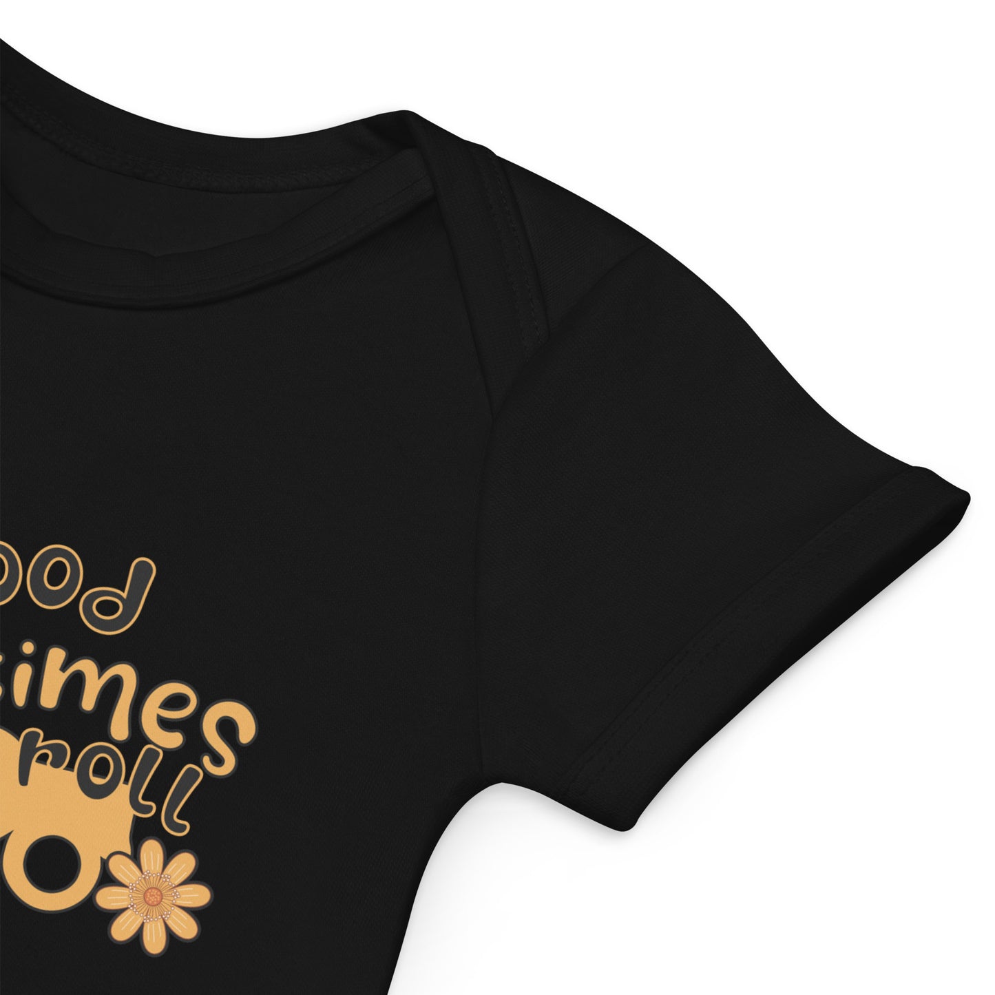 Barboteuse bébé bio – Citroën Méhari « Let the Good Times Roll »