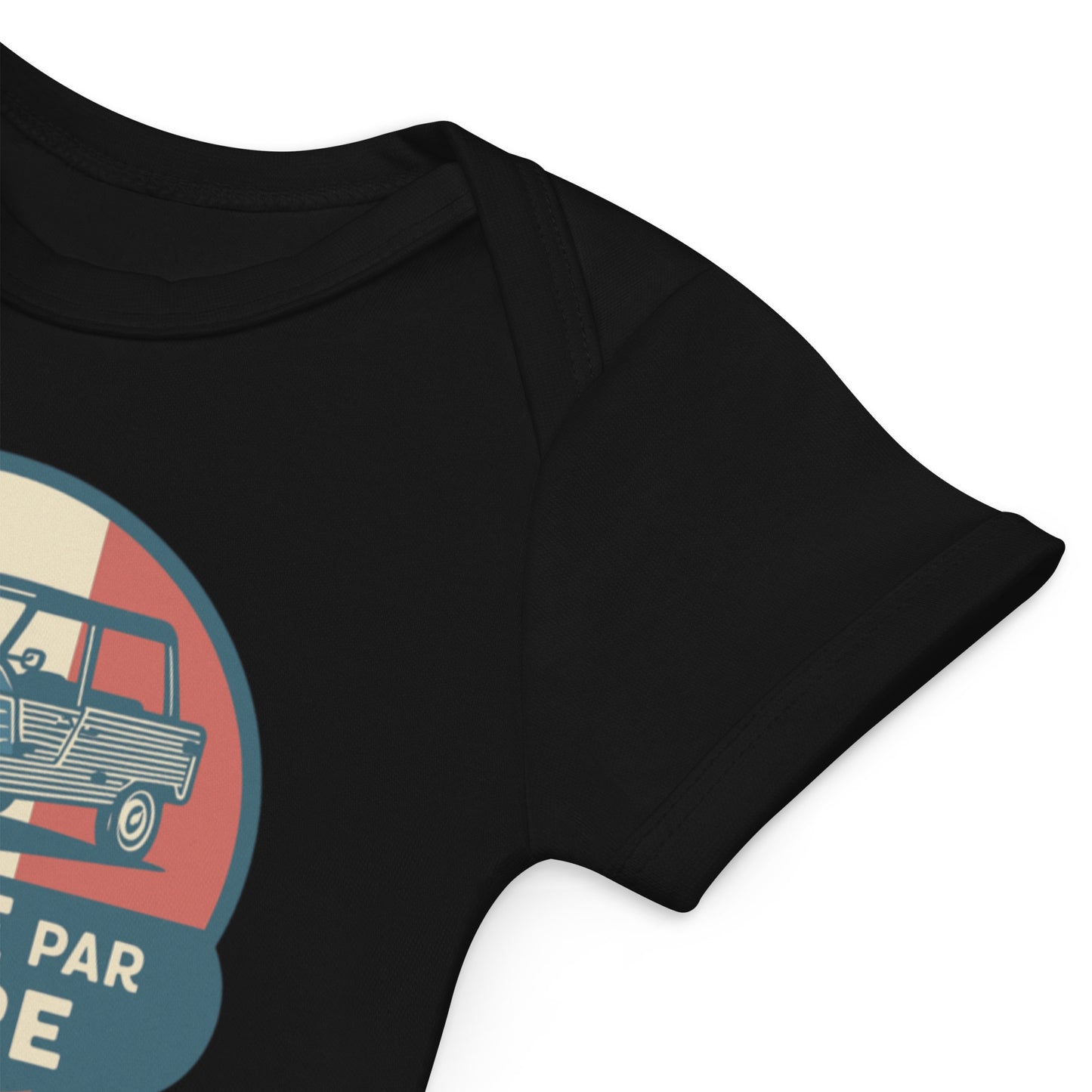 Barboteuse Bébé Bio – Citroën Méhari « Libre par Nature »