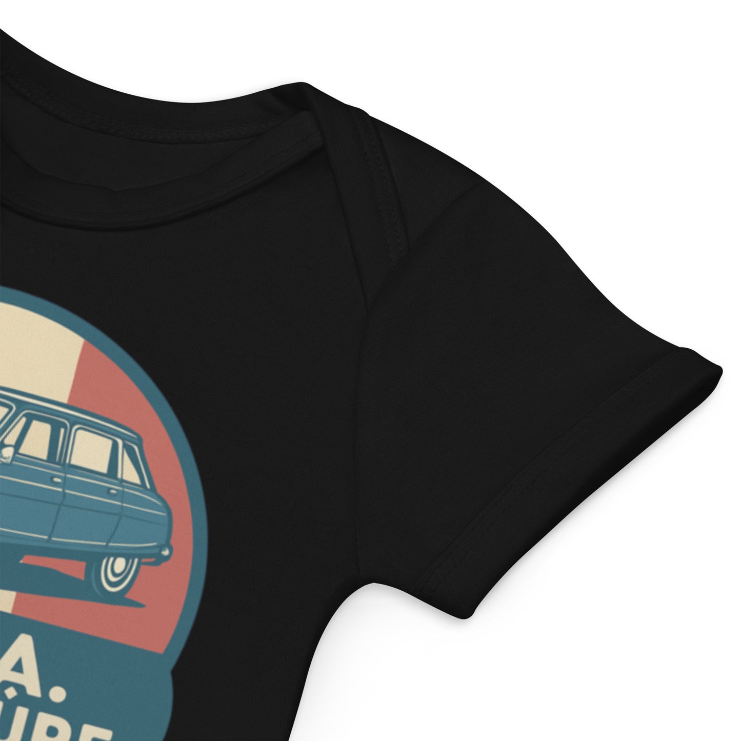 Barboteuse Bébé Bio – Citroën Ami 8 "Sympa. Sobre. Sûre."