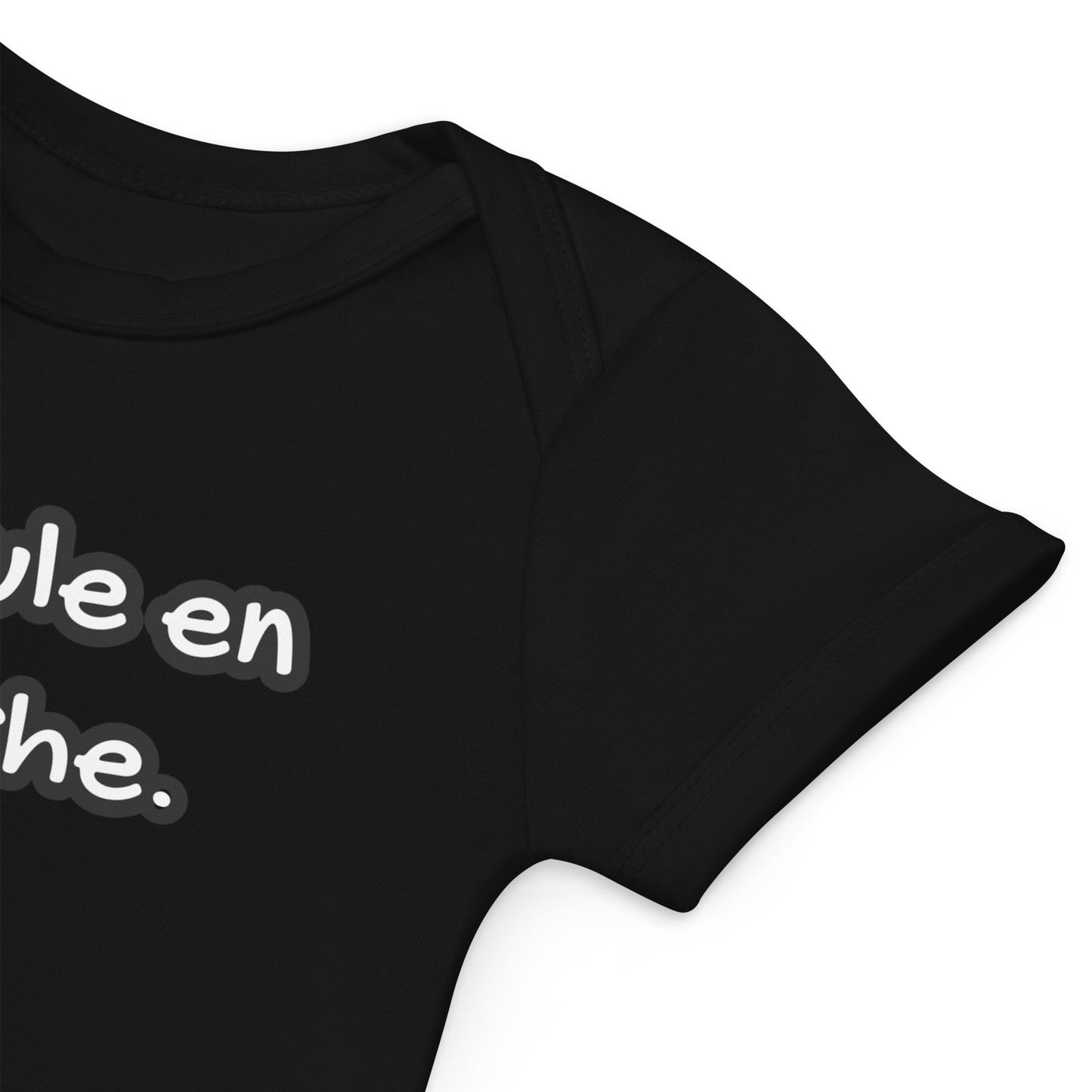 Barboteuse Bébé Bio – « Je roule en Deuche »