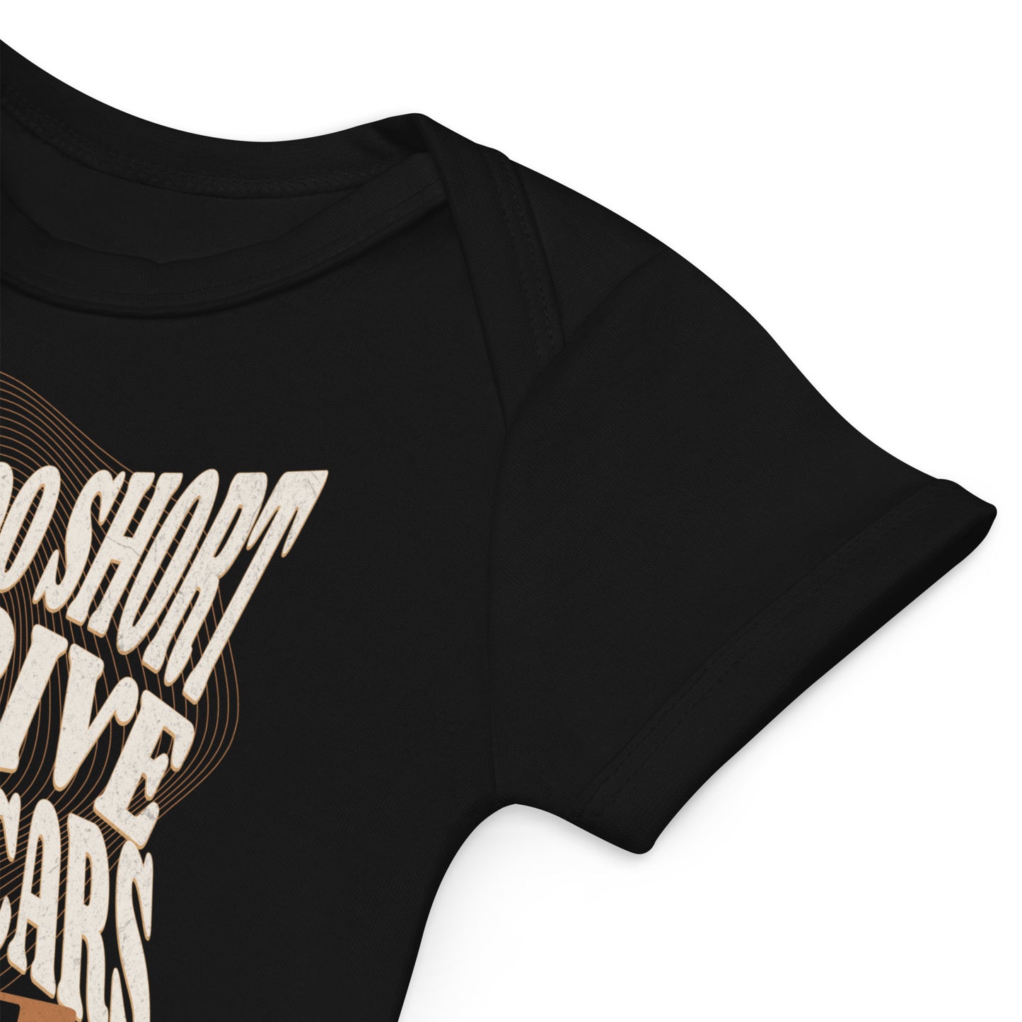 Biologische Baby Romper – “Life is Too Short to Drive Boring Cars”