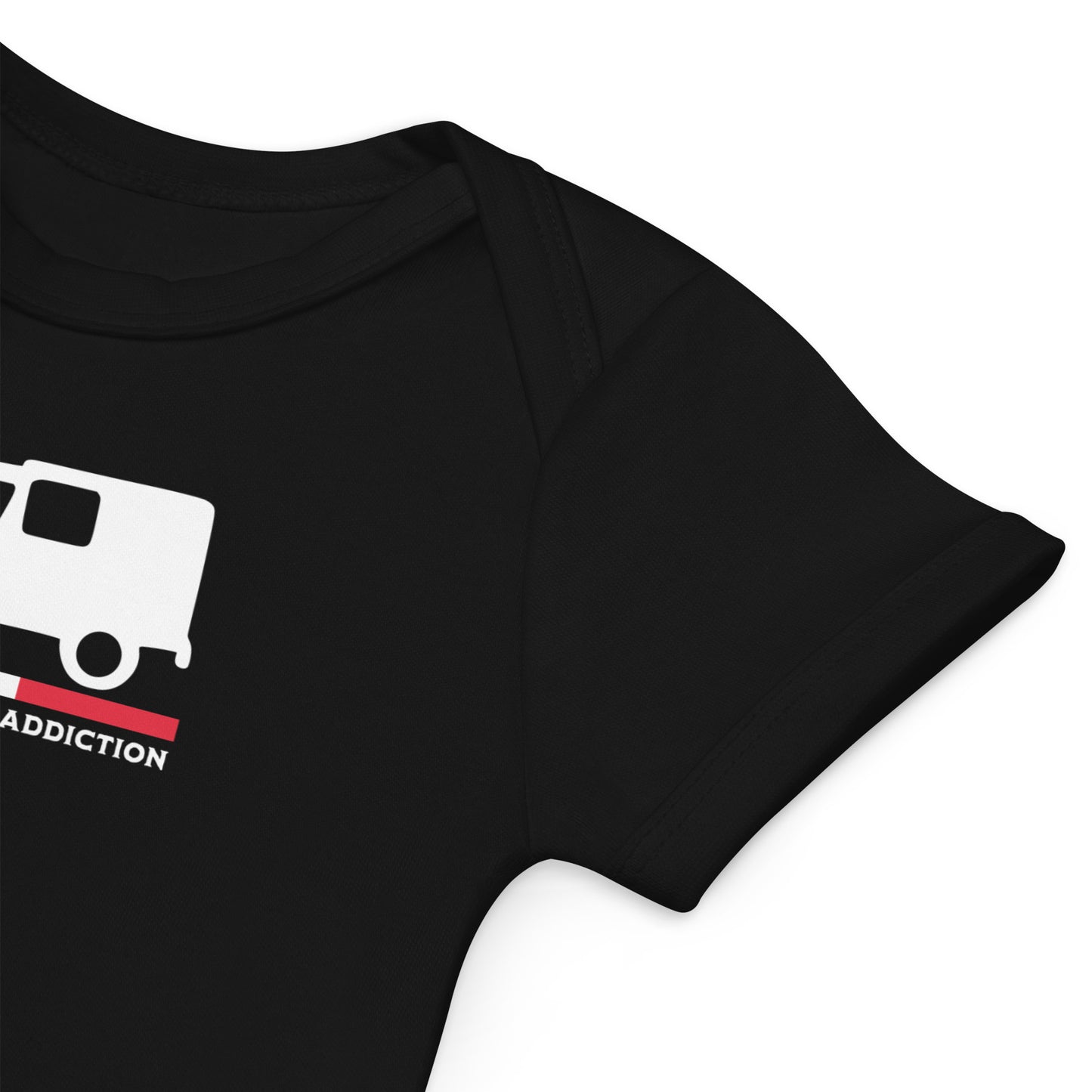 Biologische Baby Romper – “Acadiane Love & Addiction”