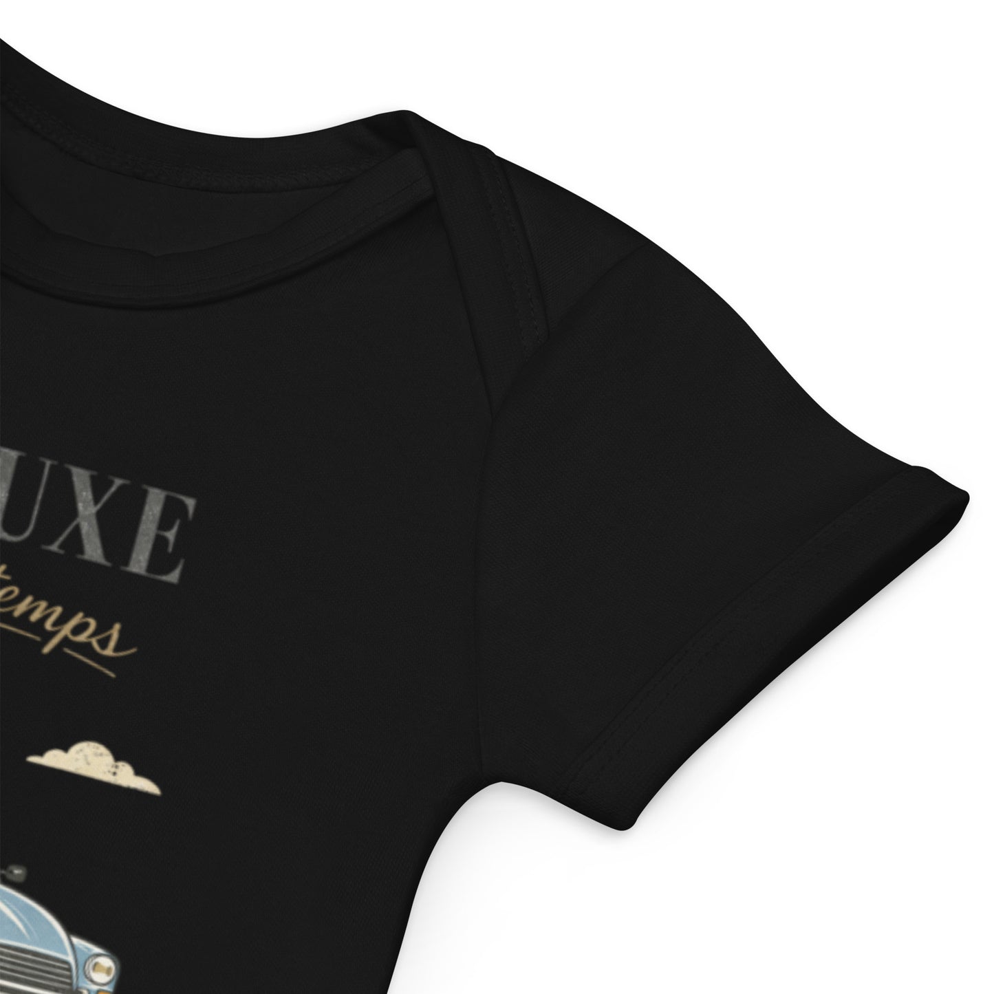 Le Luxe Baby Bodysuit van Biologisch Katoen – Citroën Acadiane | Franse Retro Charme