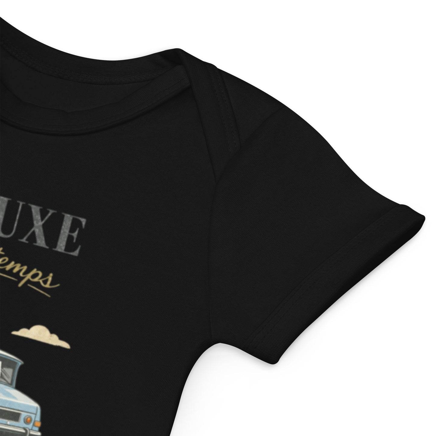 Le Body Bébé Luxe en Coton Bio – Citroën Ami 6 | Charme Rétro Français Ludique