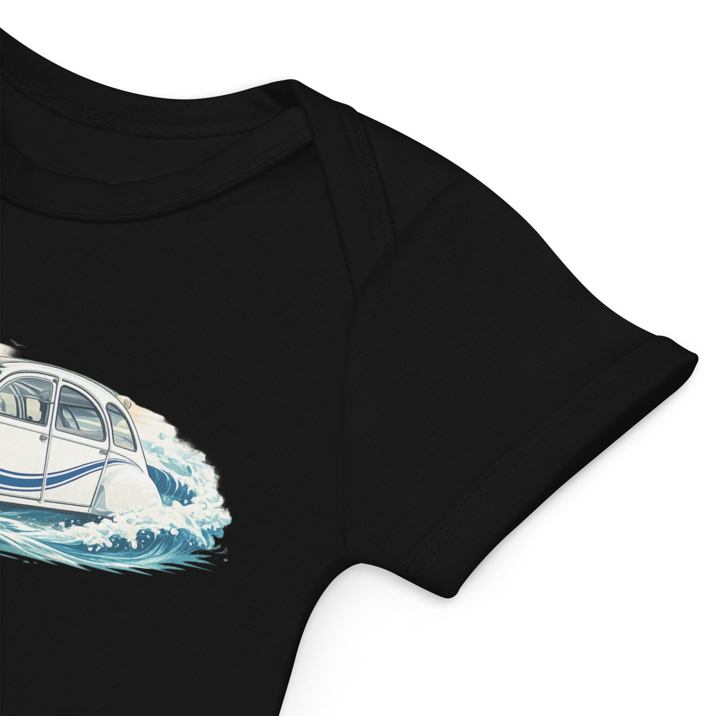 Citroën 2CV France 3 Baby Bodysuit – Nautical Retro Illustration | Specials Collection