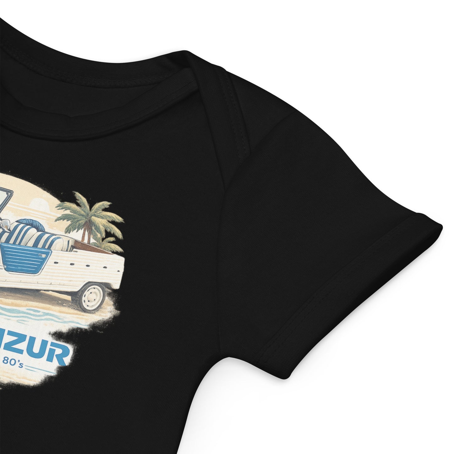Baby Bodysuit Citroën Méhari Azur – Beach & Retro Illustration | Specials Collection