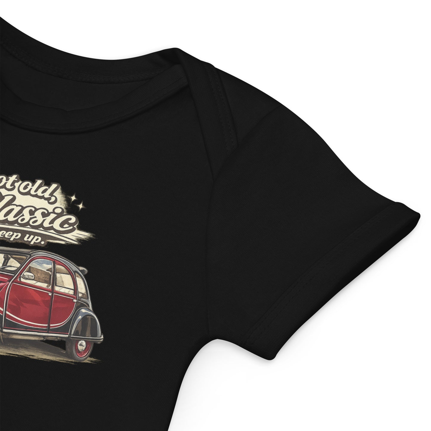 Baby Bodysuit 2CV Charleston – “I’m Classic” Retro Illustratie | Classic Collectie