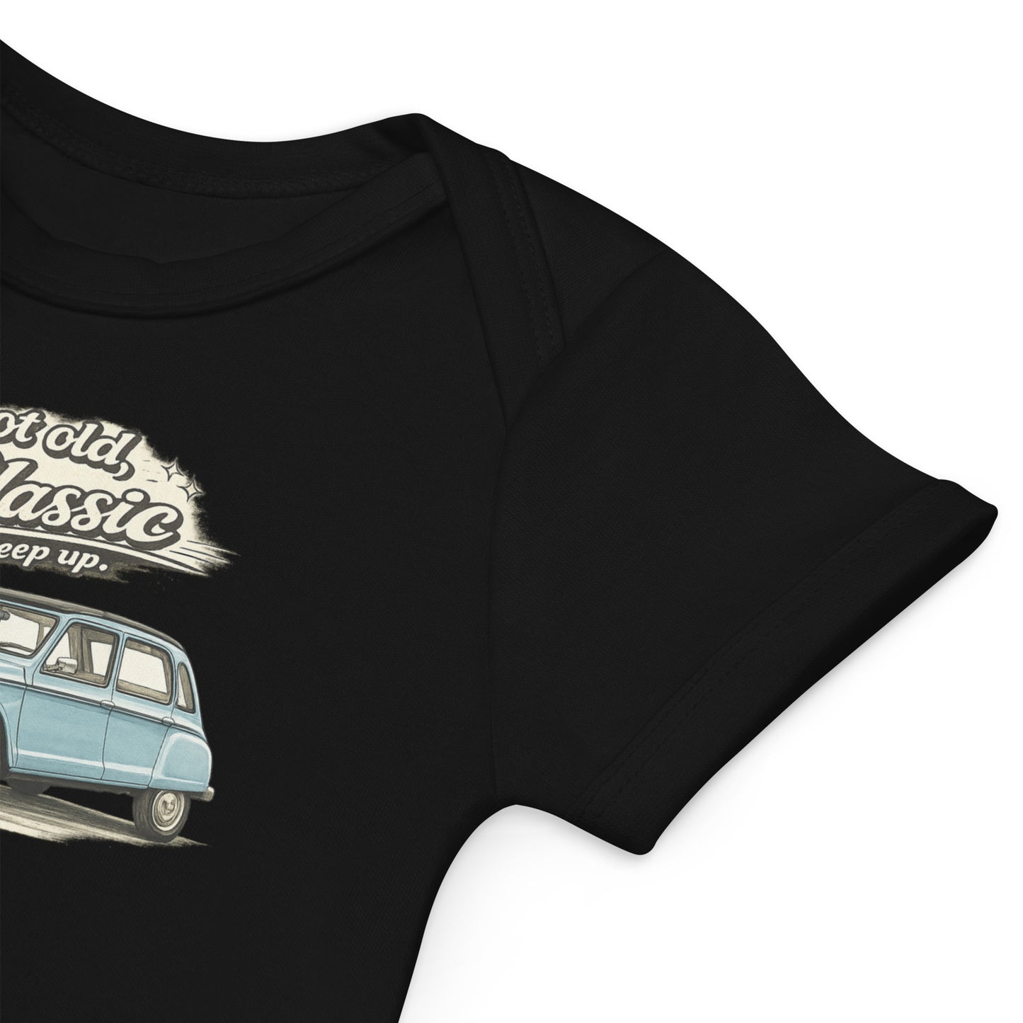 Citroën Dyane Baby Bodysuit – “I'm Classic” Retro Illustration | Classic Collection