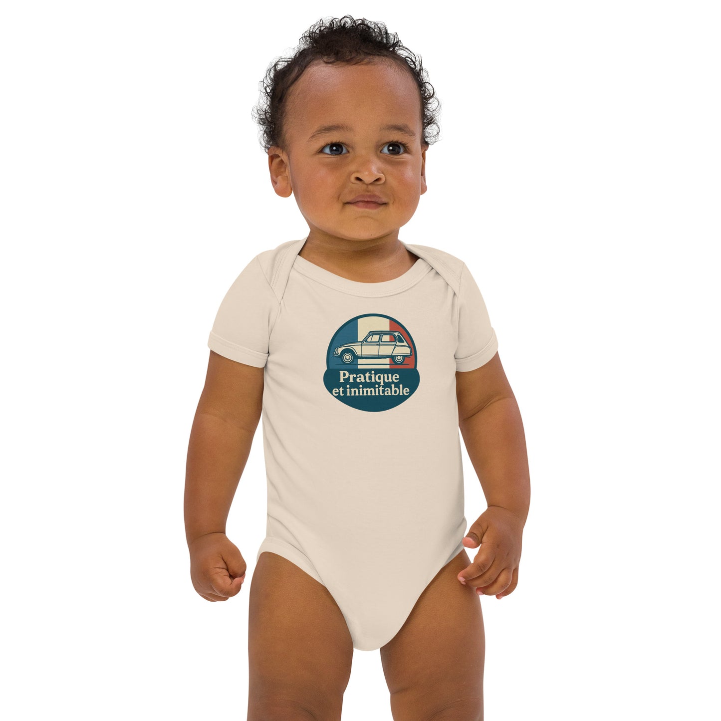 Barboteuse Bébé Bio – Citroën Dyane « Pratique et inimitable »