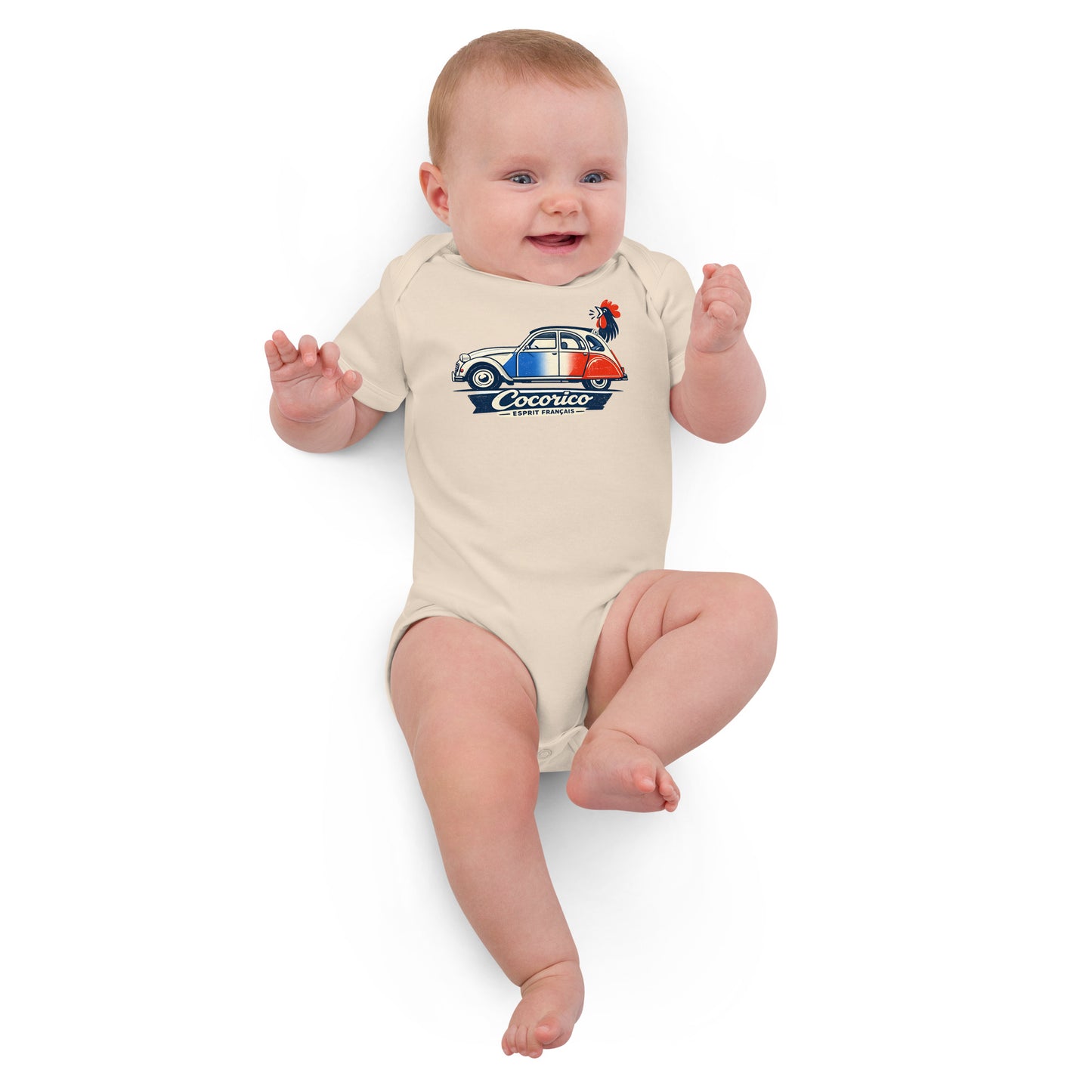 Body Bébé Citroën 2CV Cocorico – Esprit Français Design | Collections spéciales