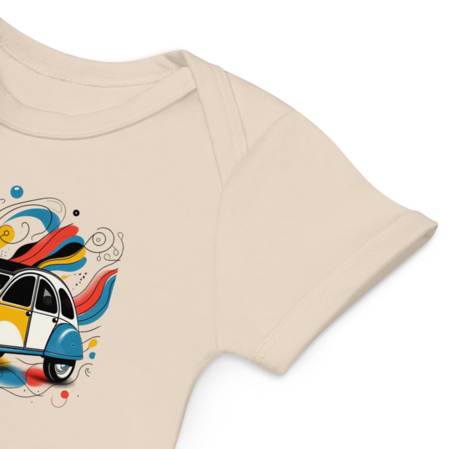 Body bébé bio – Design artistique inspiré de Joan Miró