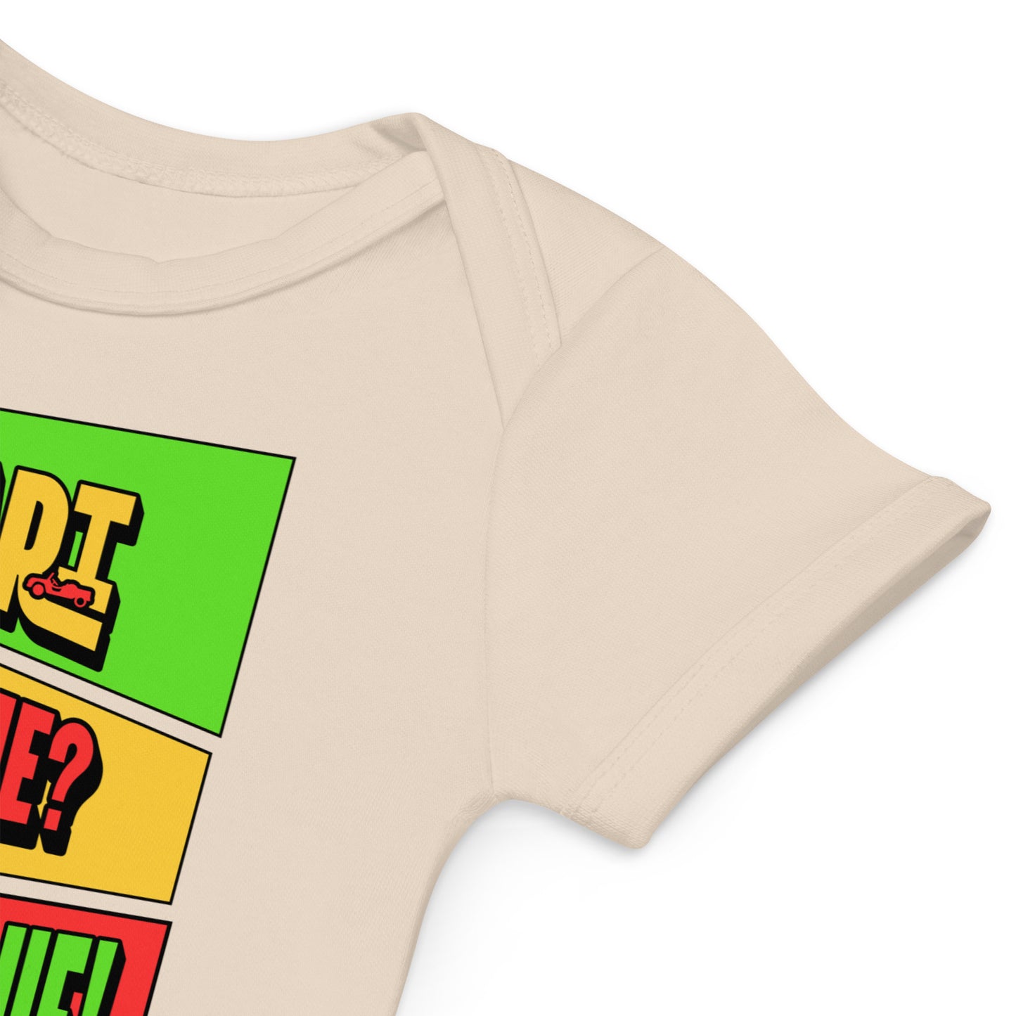 Barboteuse Bébé Bio – Citroën Méhari "Plastique ? Fantastique !"