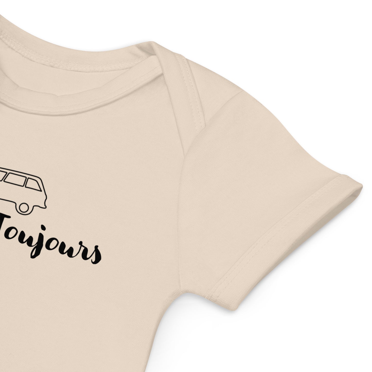 Barboteuse Bébé Bio – « L'amour Toujours » Ami 8