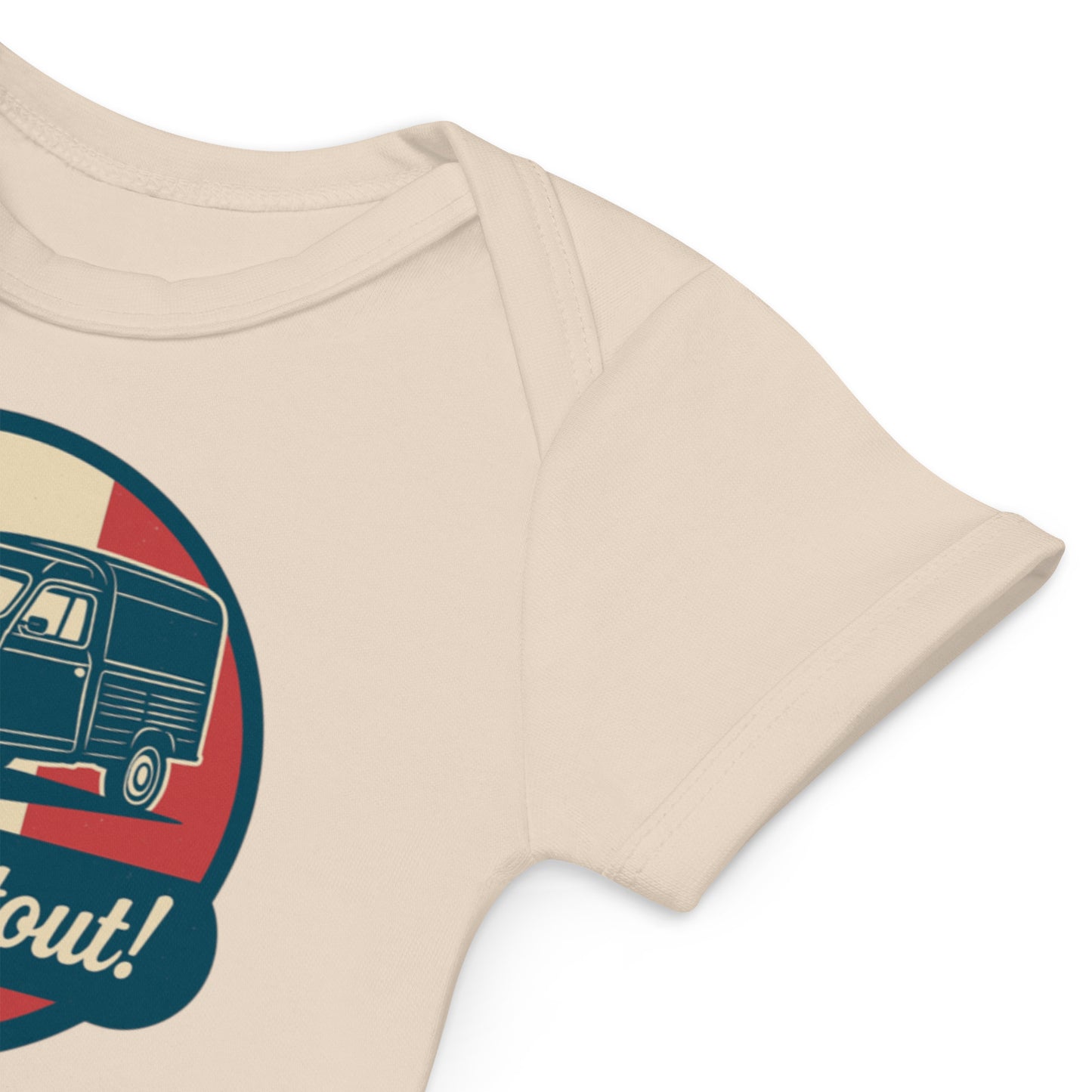 Barboteuse Bébé Bio – Citroën Dyane « Prête à tout ! »