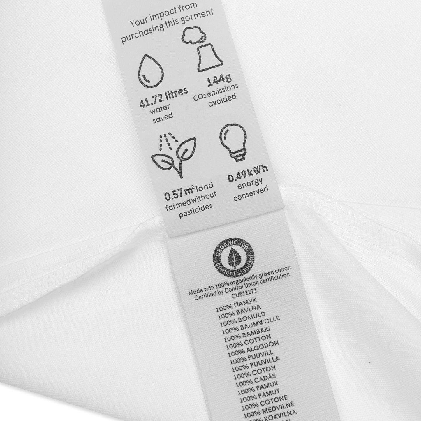 Baby Romper "2CV Fourgonnette Line Art" - Organic Cotton | Citroën Fourgonnette Collection