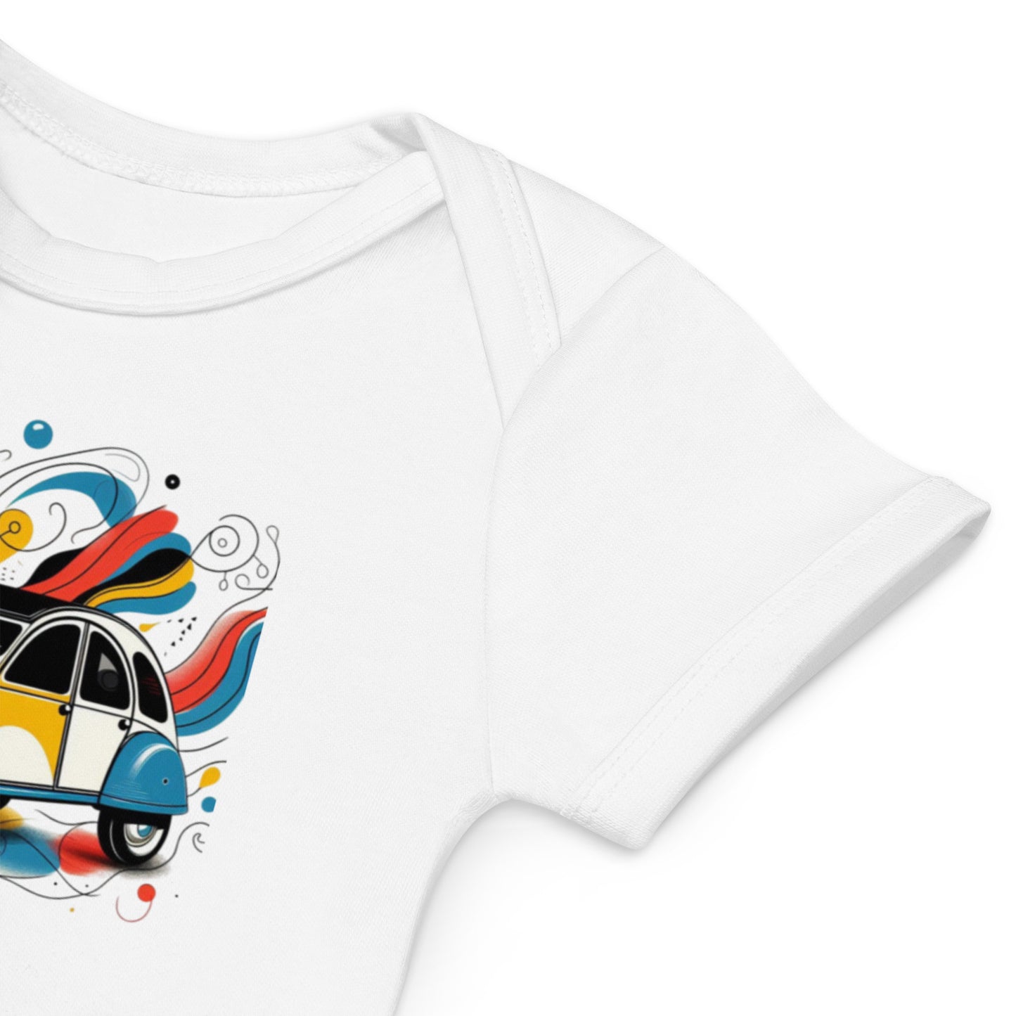Body bébé bio – Design artistique inspiré de Joan Miró
