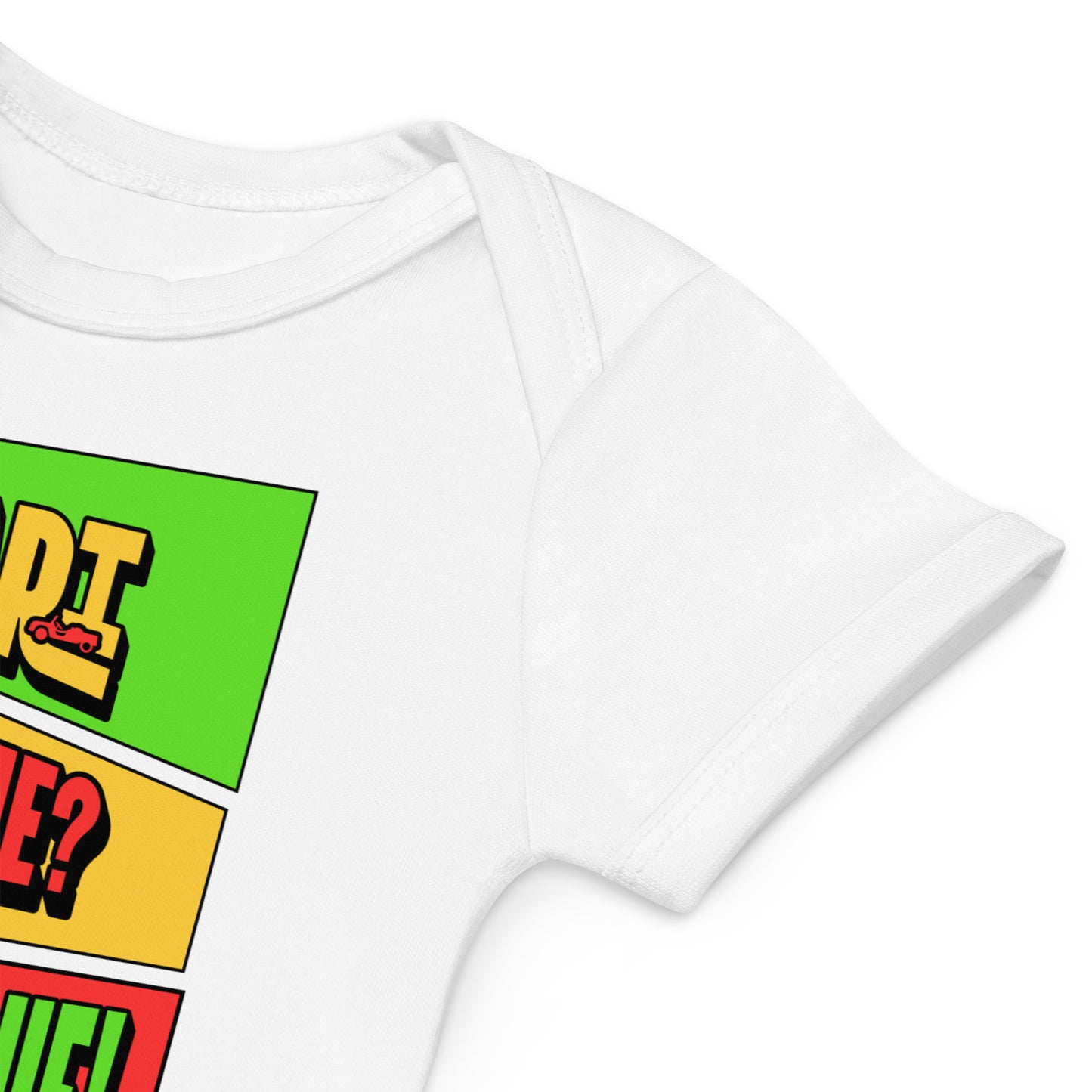 Barboteuse Bébé Bio – Citroën Méhari "Plastique ? Fantastique !"