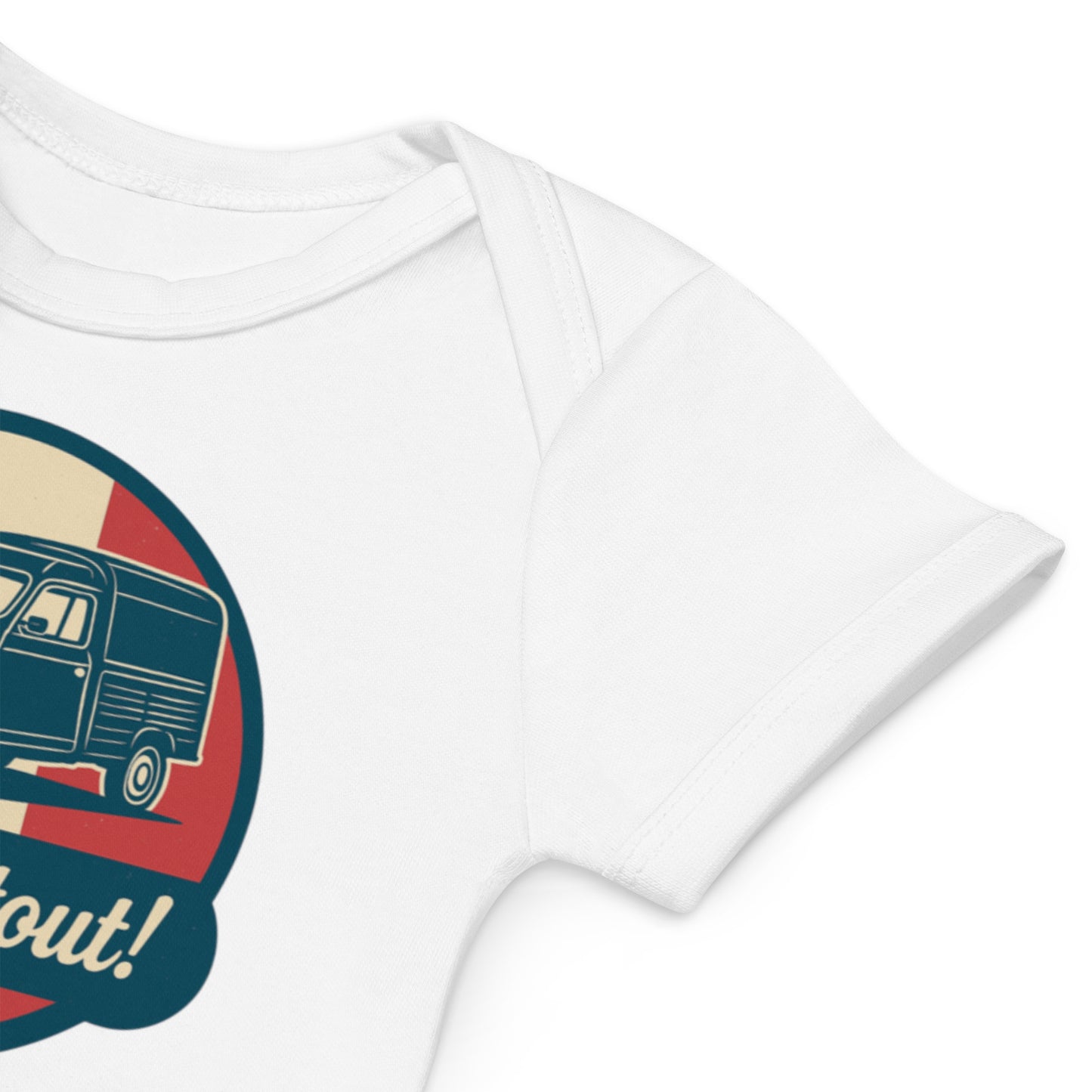 Barboteuse Bébé Bio – Citroën Dyane « Prête à tout ! »