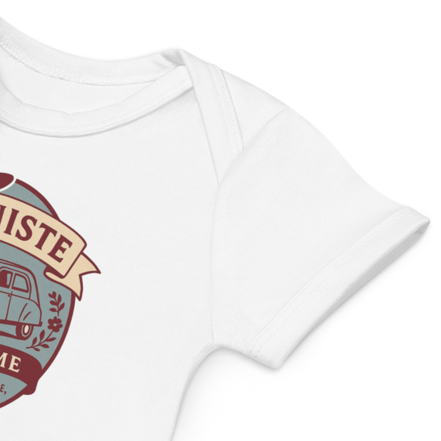 Barboteuse Bébé Bio – Citroën Dyane « Dyaniste dans l'âme »