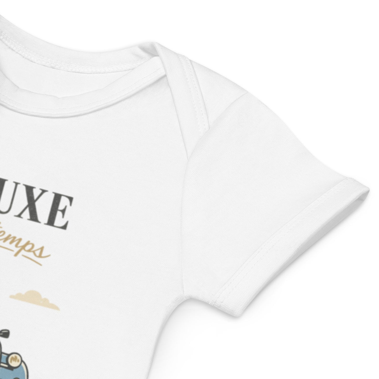 Le Luxe – Body bébé en coton bio | Collection Citroën 2CV