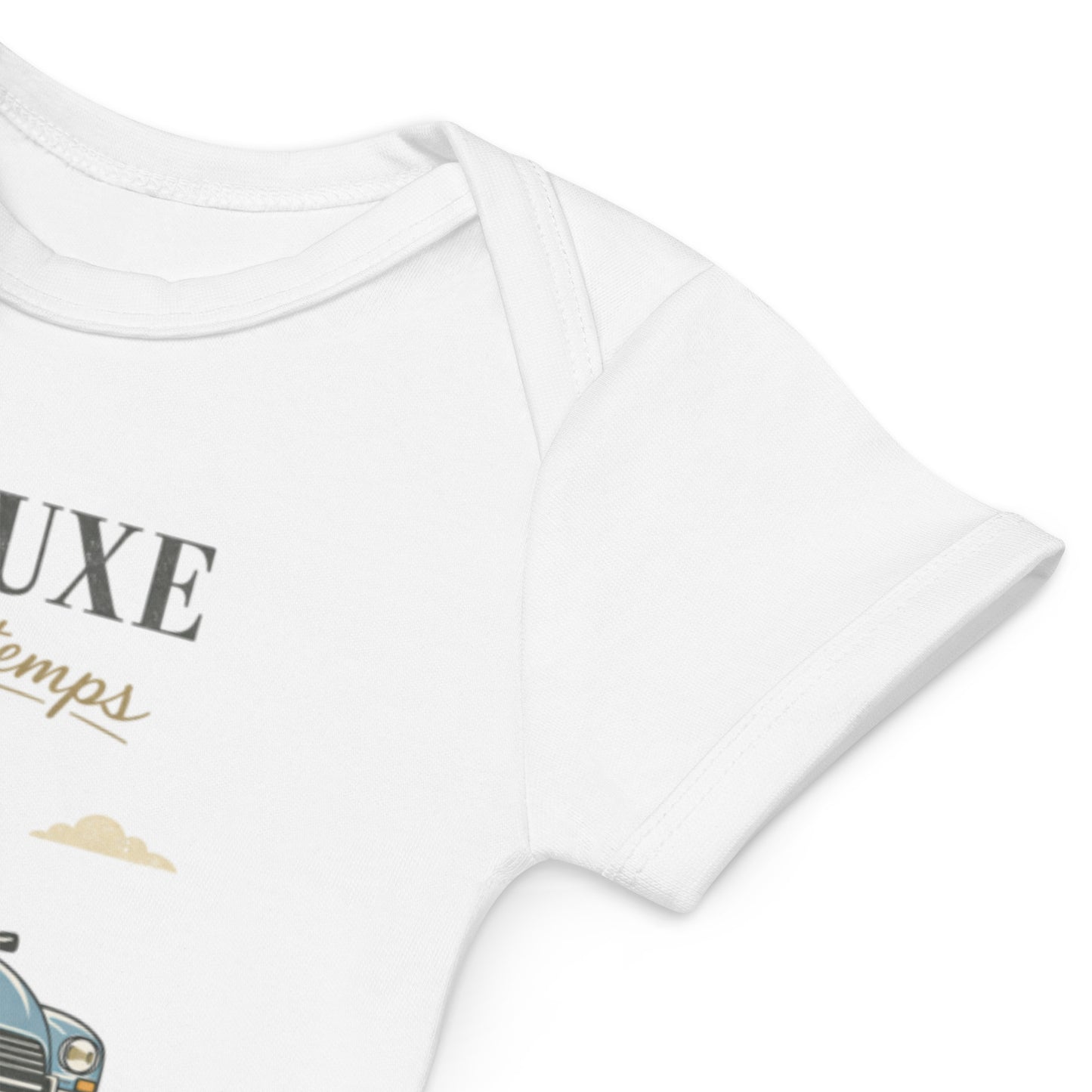 Le Luxe Baby Bodysuit in Organic Cotton – Citroën Dyane | Timeless French Style