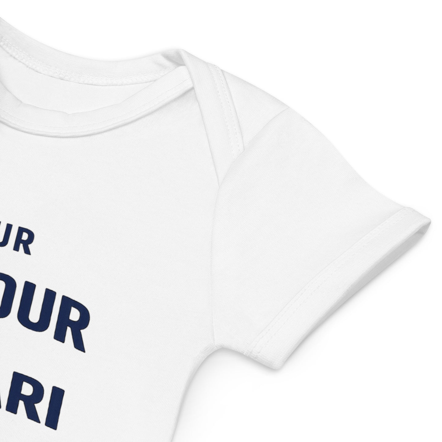 Baby Romper “Pour l’Amour du Méhari” – Biologisch Katoen | Collectie L’amour