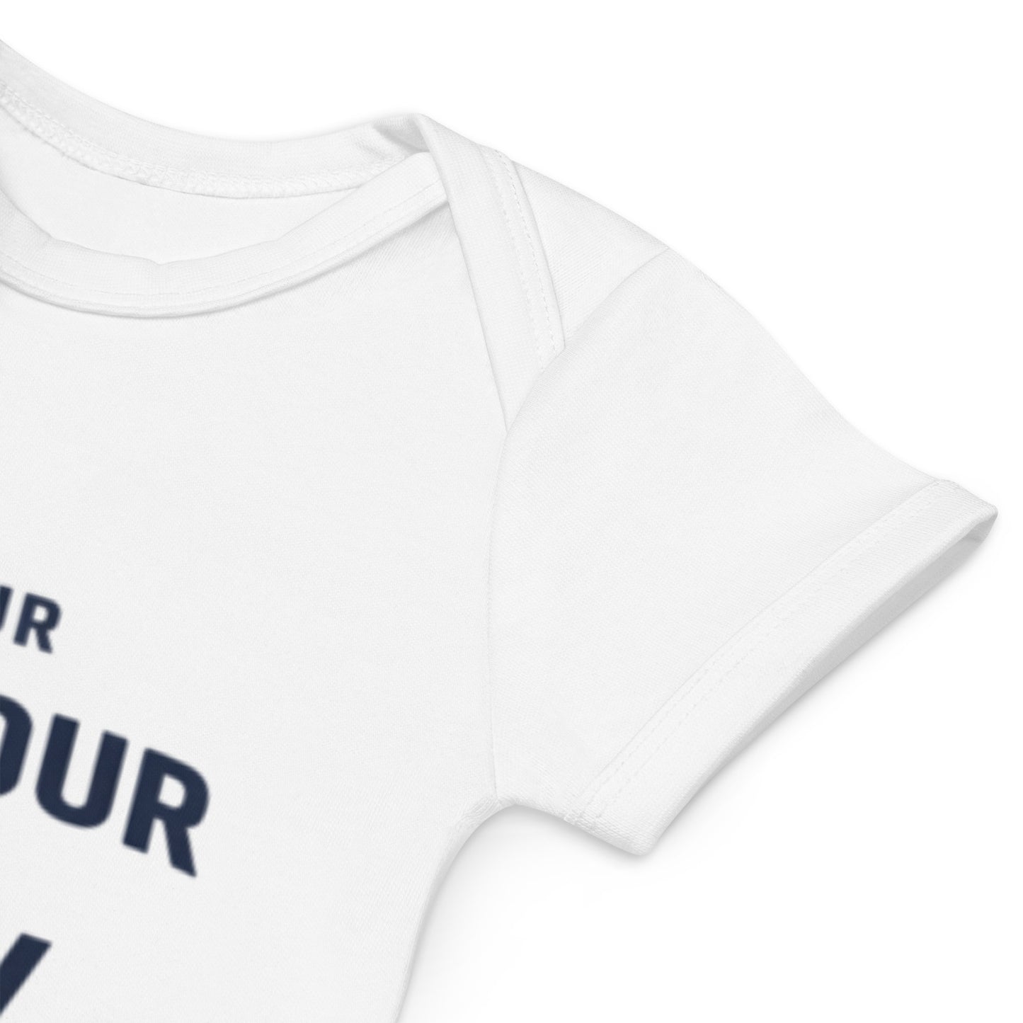 Baby Romper “Pour l’Amour de la 2CV” – Biologisch Katoen | Collectie L’amour