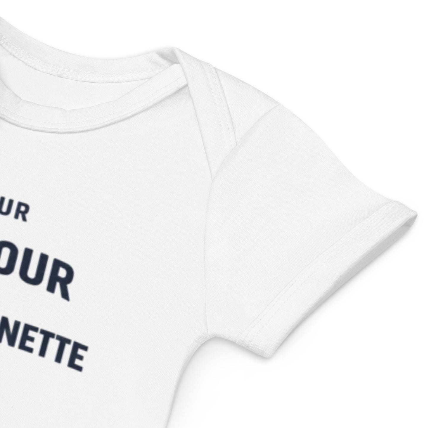 Baby Romper “Pour l’Amour de la Fourgonnette” – Biologisch Katoen | Collectie L’amour