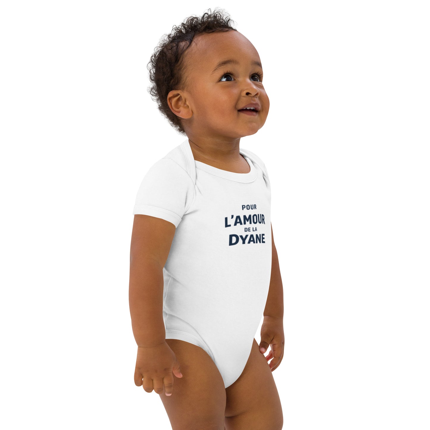 Baby Romper “Pour l’Amour de la Dyane” – Biologisch Katoen | Collectie L’amour