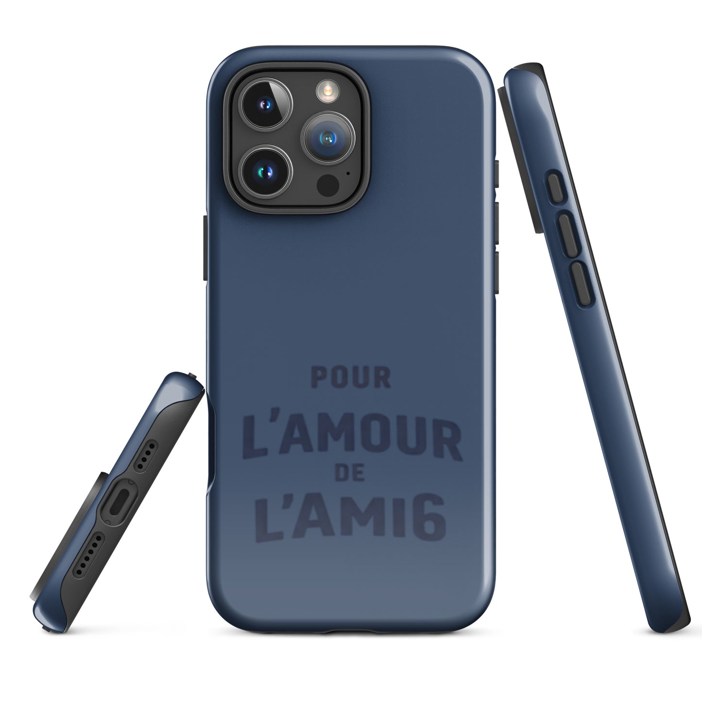 Citroën Ami 6 "Pour L'amour de l'Ami6" Coque de Protection Robuste pour iPhone® - Housse Rétro pour Passionnés