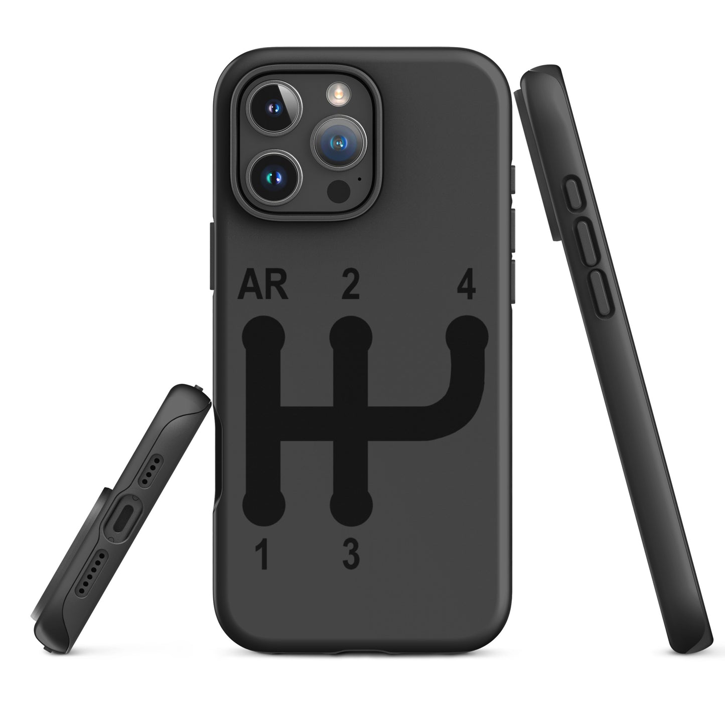 Coque de téléphone iPhone Tough Case – Coque design motif du levier de vitesses Citroën Type A