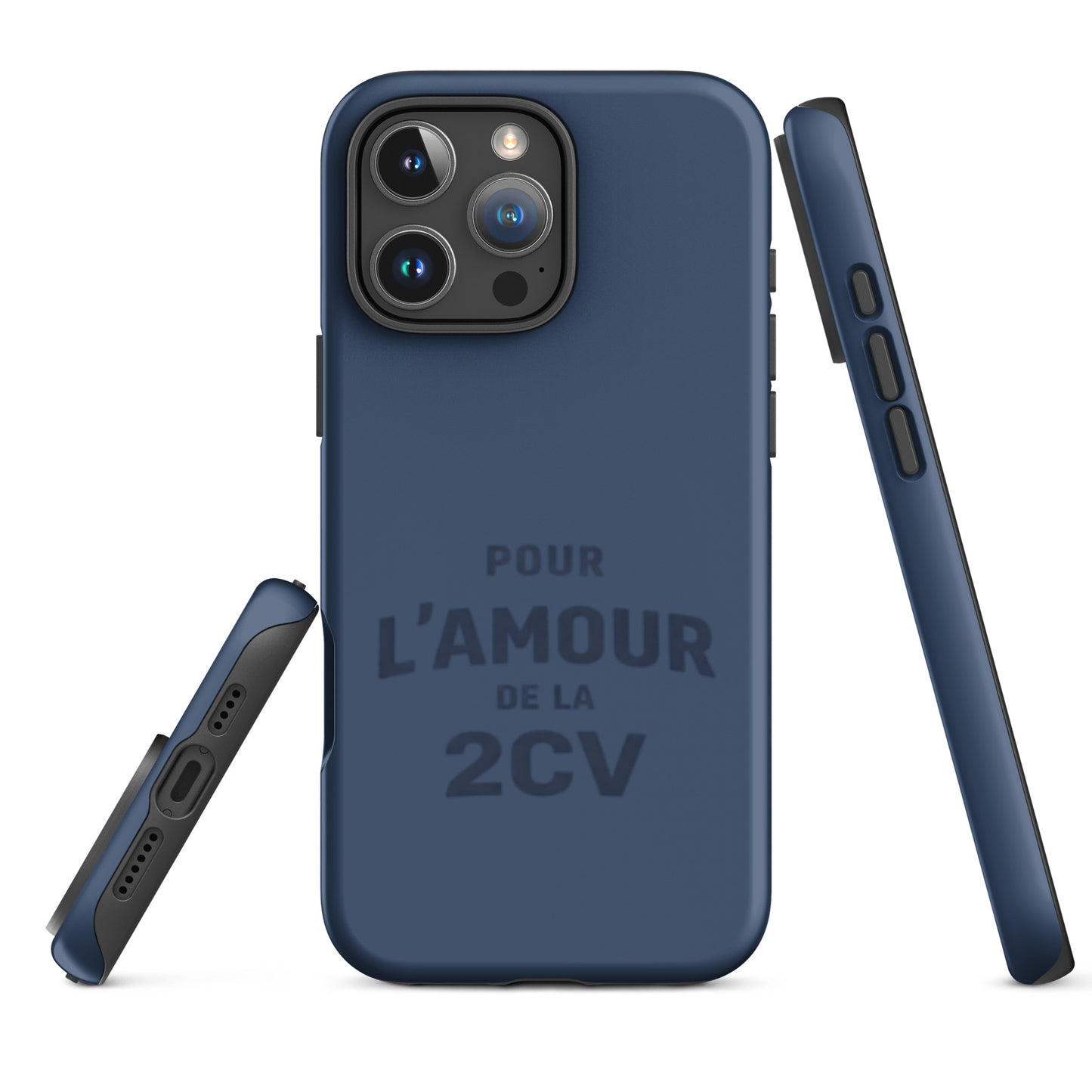 Samsung Tough Case Phone Cover – "Pour l'Amour de la 2CV" Minimalist Design Case