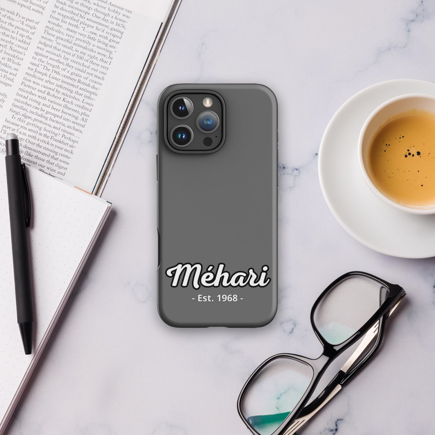 Coque de téléphone iPhone Tough Case – Méhari Est. 1968 Design