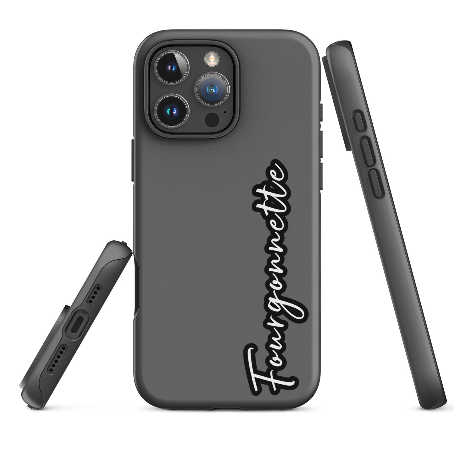 Coque iPhone Tough Case – Étui design Fourgonnette Script