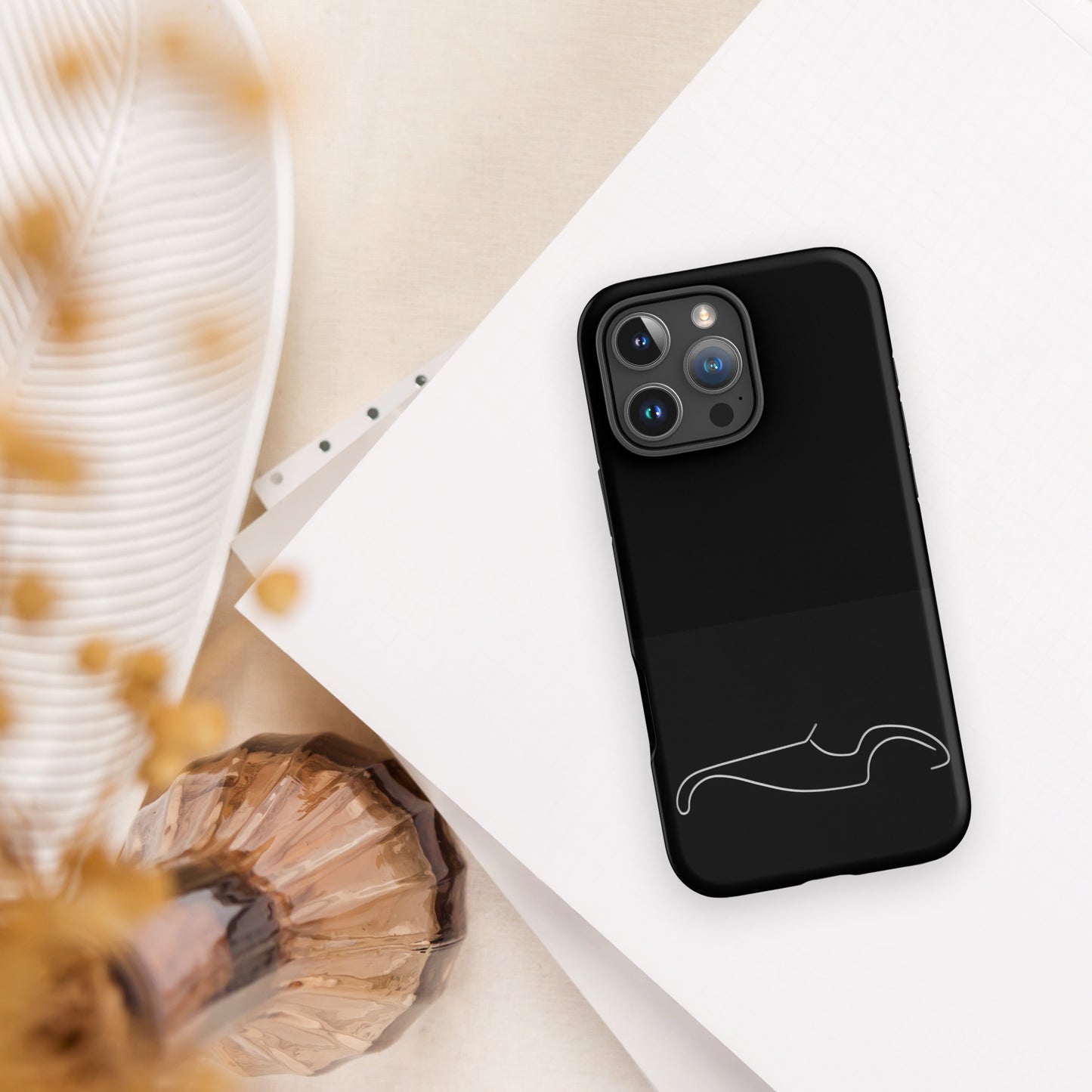 Coque de téléphone iPhone Tough Case – Étui Design de Voiture de Sport Burton