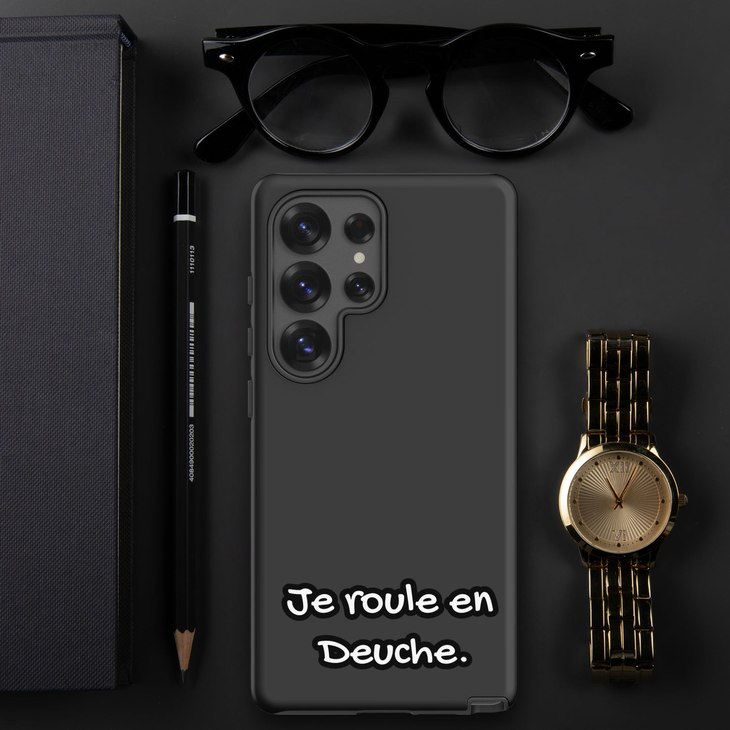 Coque Samsung Tough Case – "Je roule en Deuche" Housse Citroën 2CV