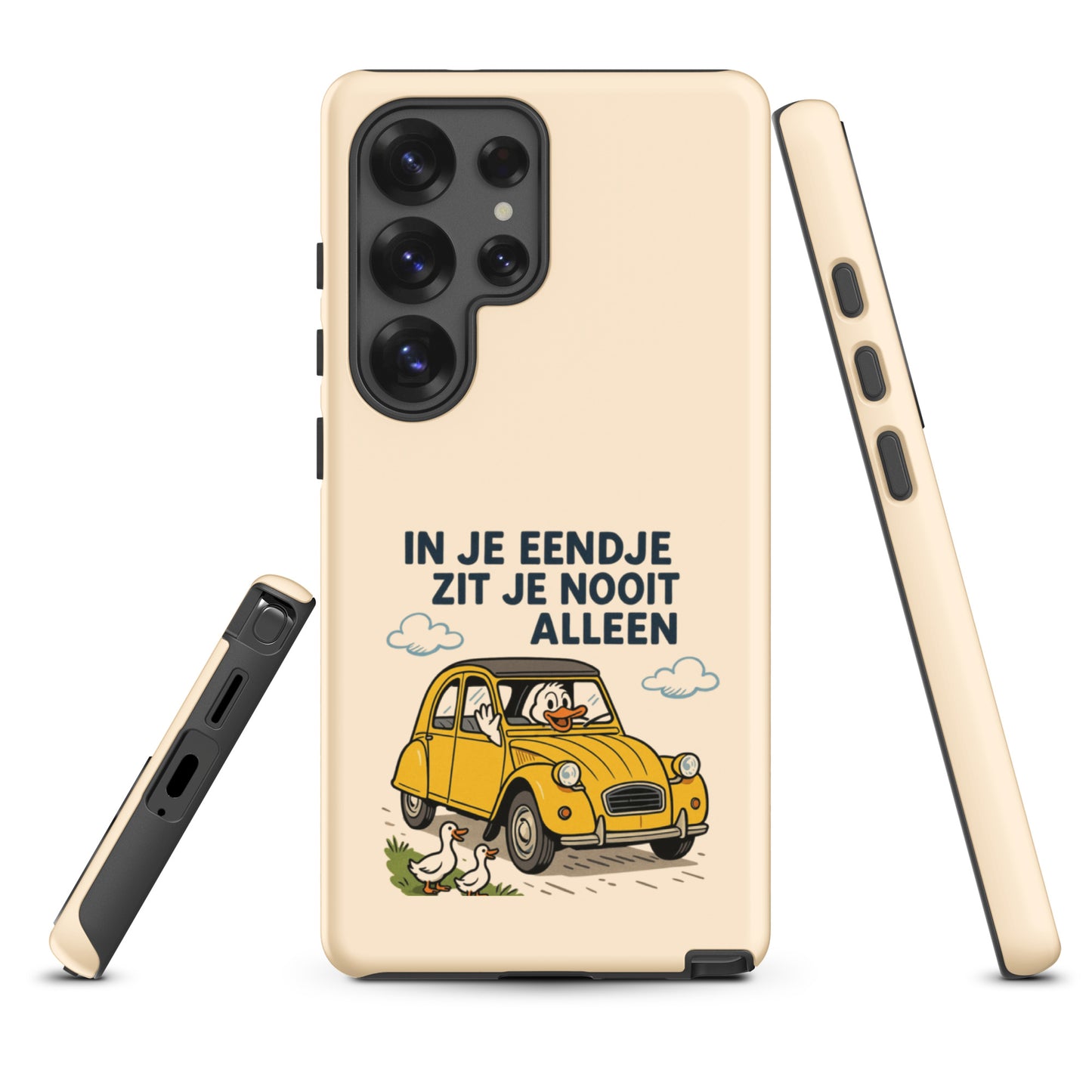 Coque de téléphone Samsung Tough Case – « Tu n'es jamais seul en Deudeuche » Coque design 2CV