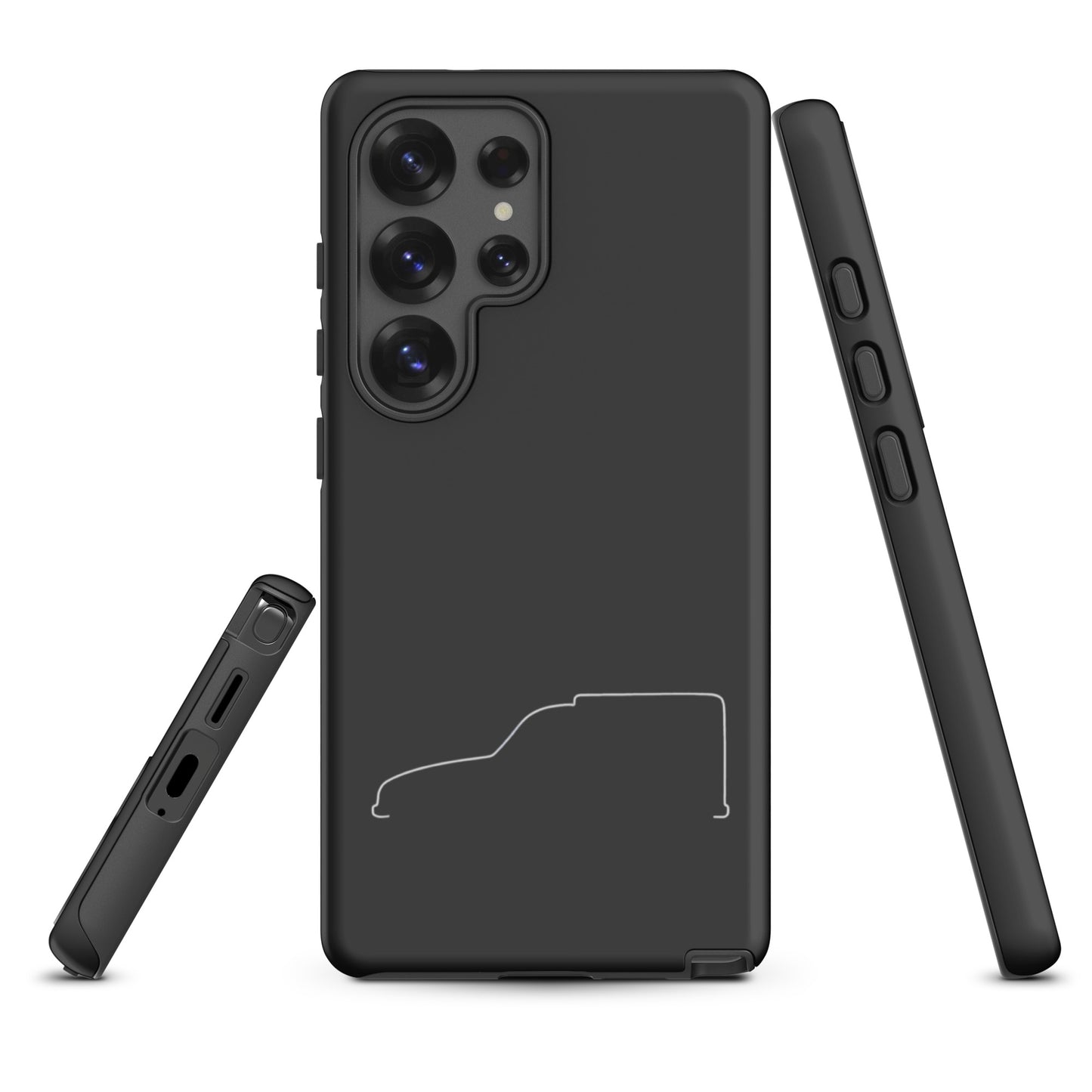 Citroën Acadiane Silhouette Tough Case for Samsung® – Minimalist Phone Case with Iconic Line Art