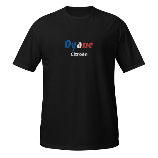 T-shirt Unisexe Dyane Citroën - Noir, Marine ou Gris