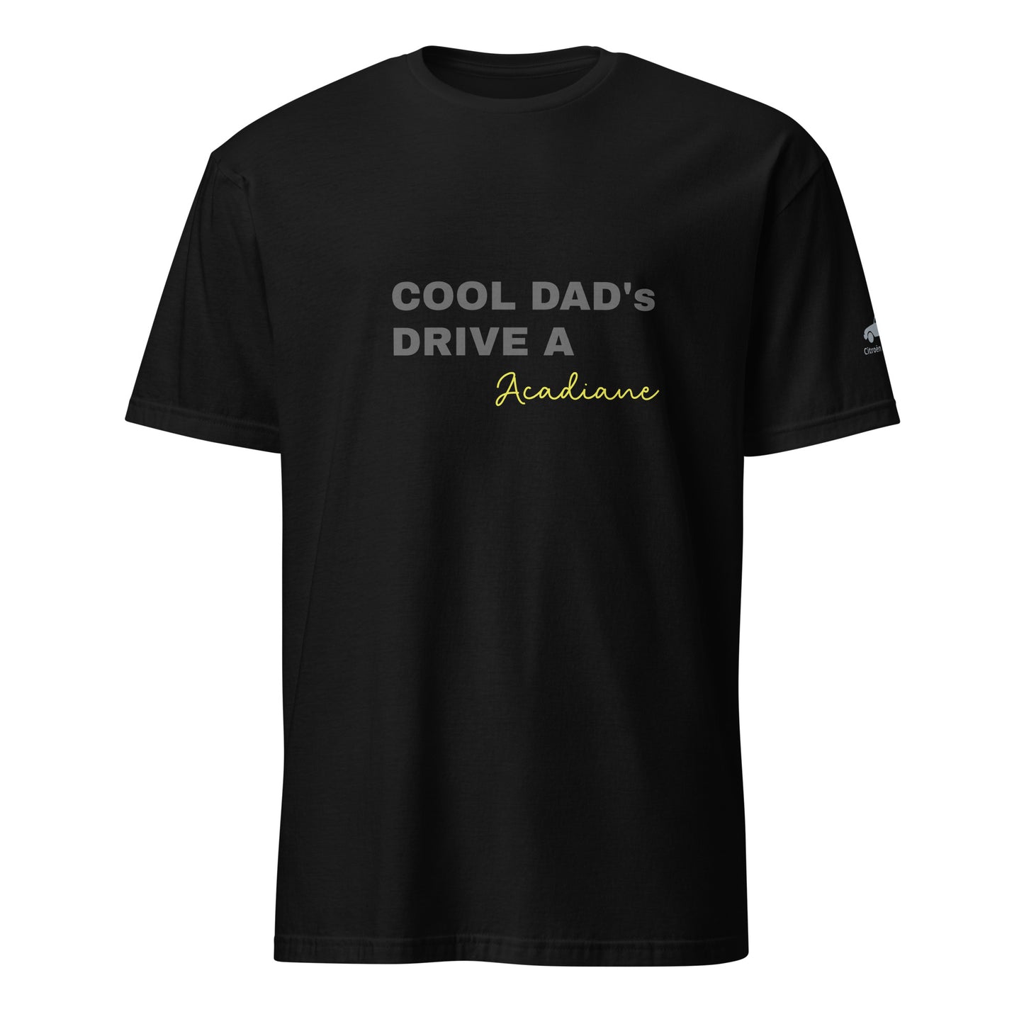 Cool dad's drive a Acadiane T-shirt - Zwart, Navy of Wit