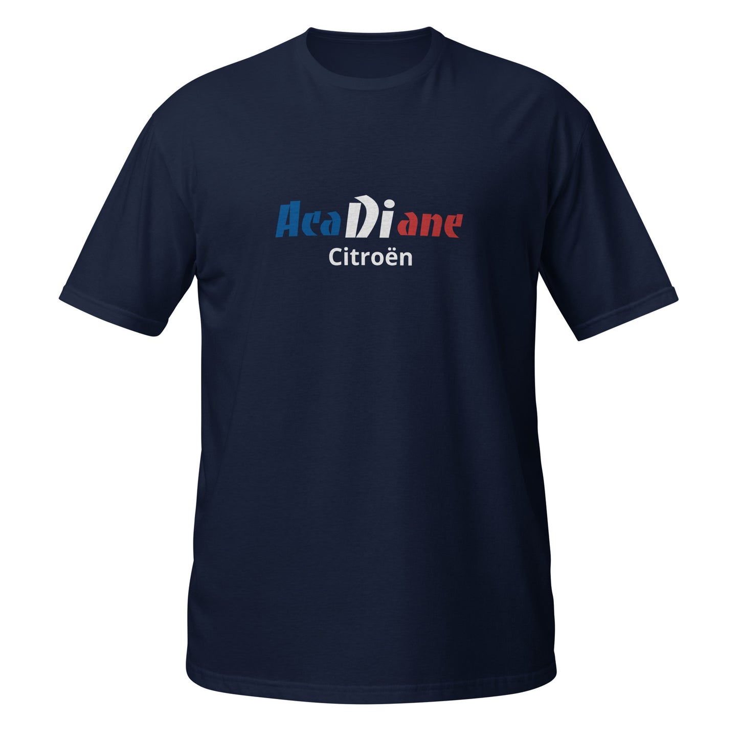 Acadiane Citroën T-shirt Uniseks - Zwart, Navy of Grijs