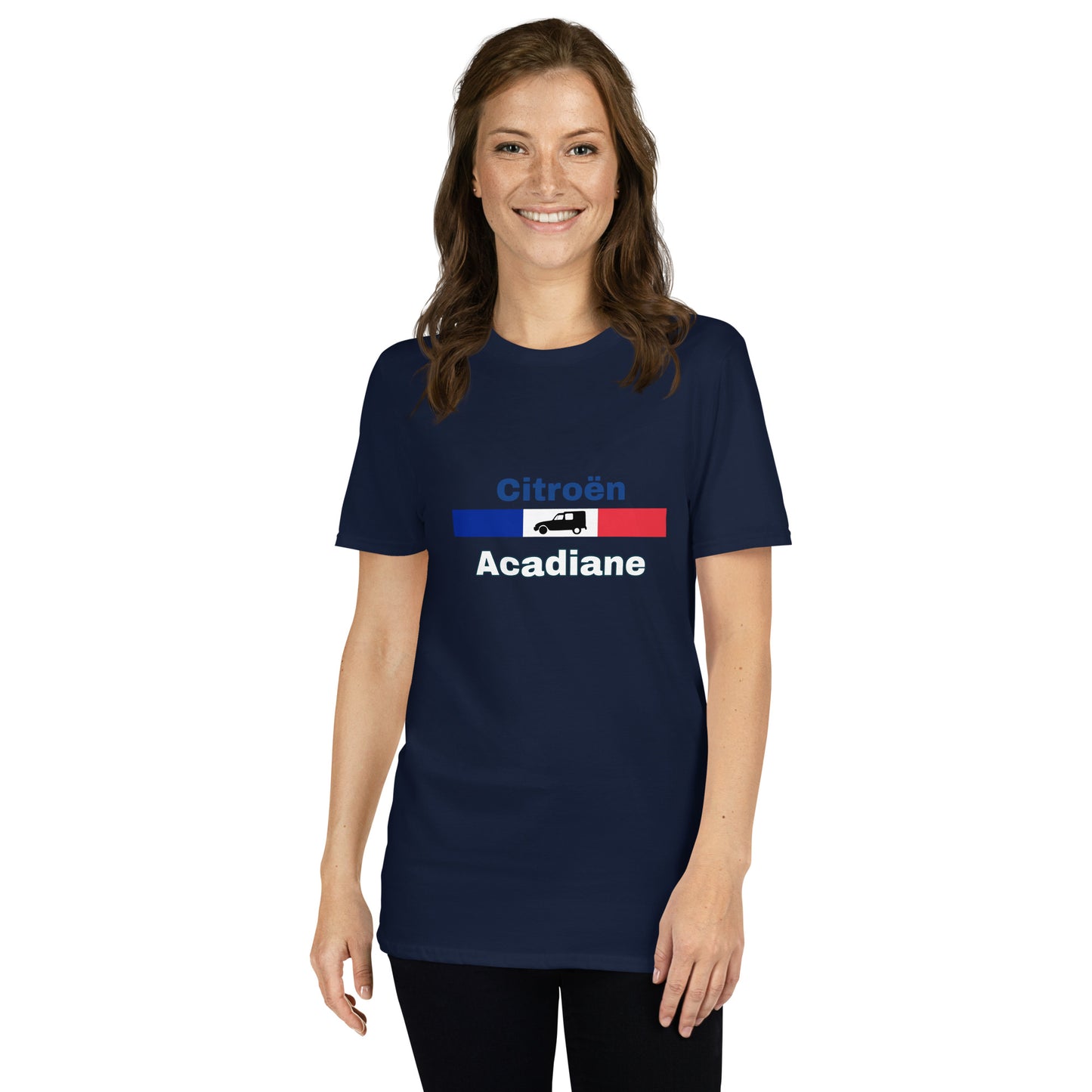 France Citroën Acadiane T-Shirt Unisexe - Bleu Foncé, Gris ou Blanc