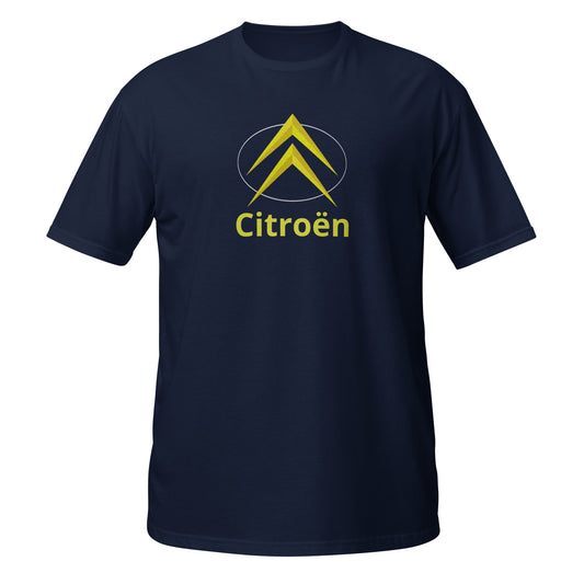 Klassiek Citroën logo 1959-1966  T-Shirt - Zwart, Navy of Wit